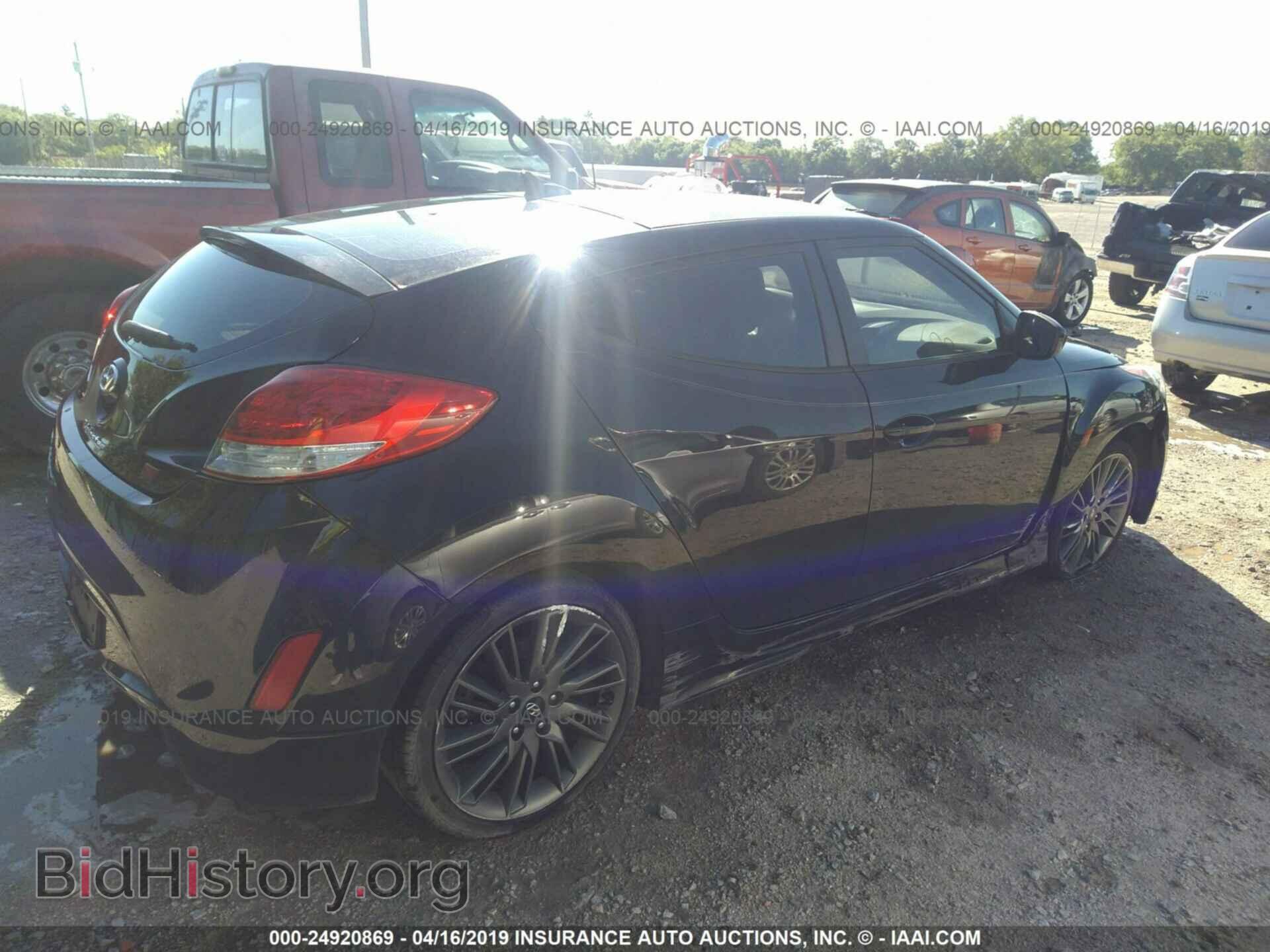 2013 HYUNDAI VELOSTER - VIN: KMHTC6AD8DU139831 - Фото 4