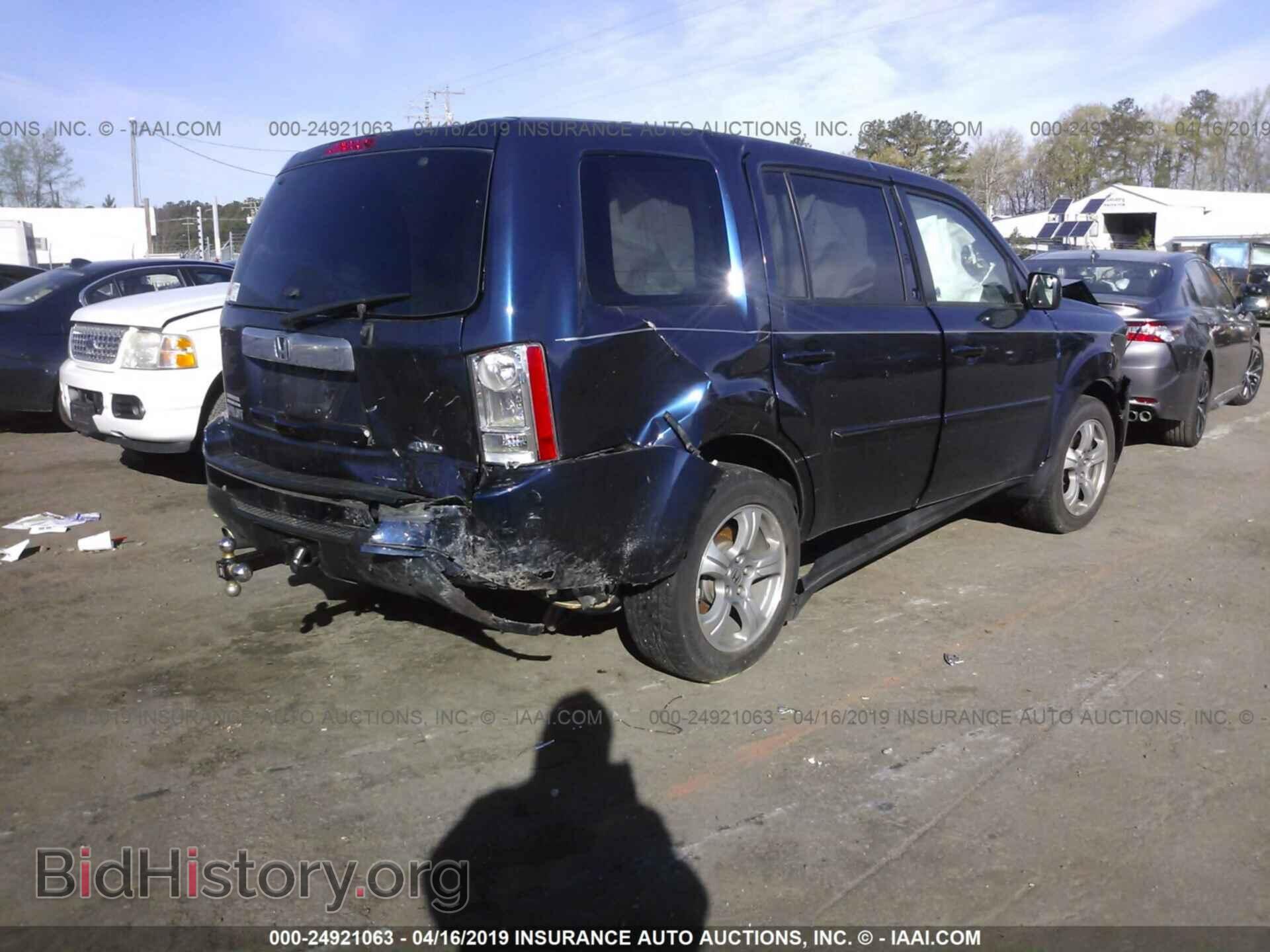 2013 HONDA PILOT - VIN: 5FNYF4H4XDB068958 - Фото 4