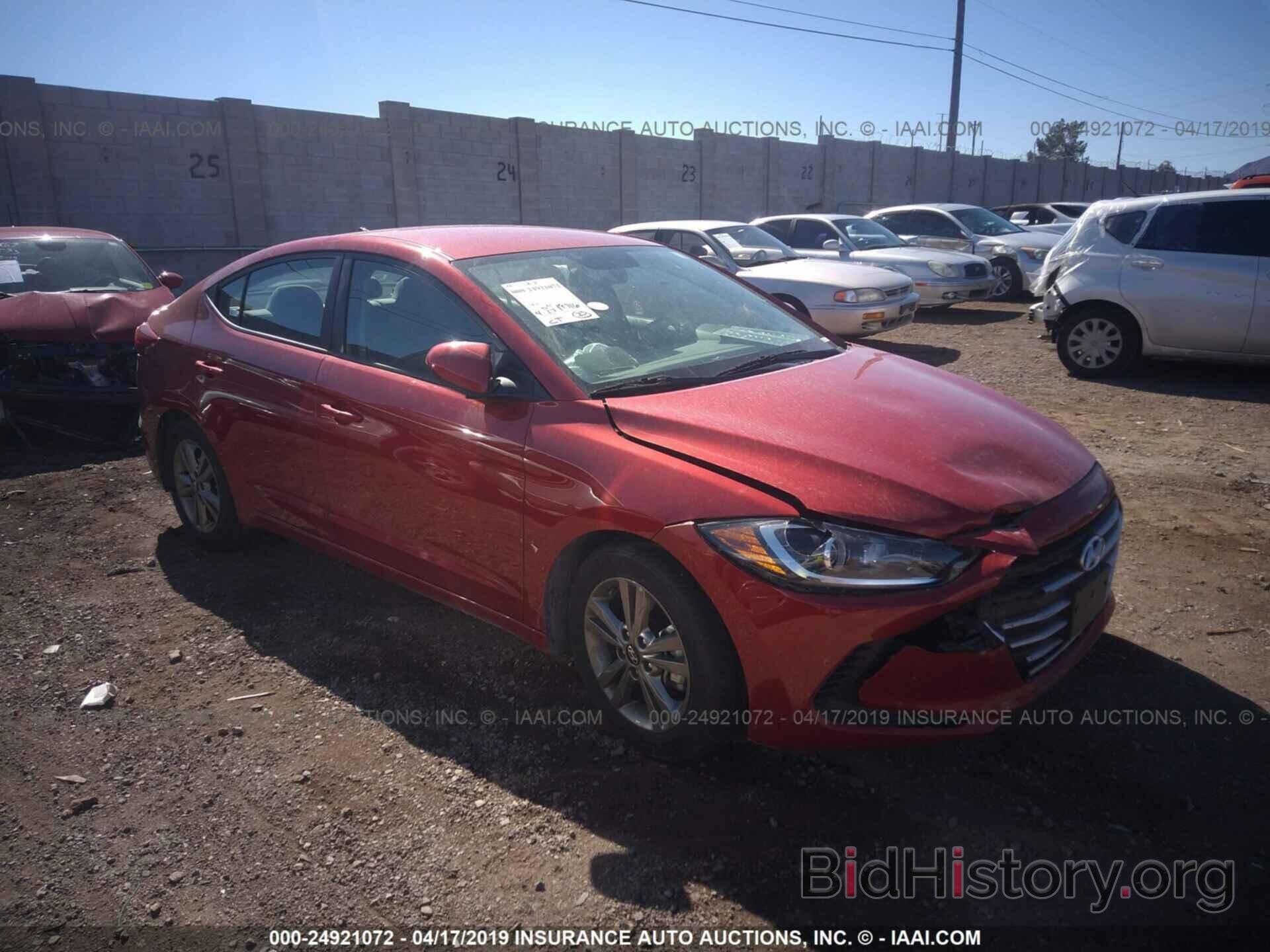 Photo 5NPD84LF4JH353573 - HYUNDAI ELANTRA 2018