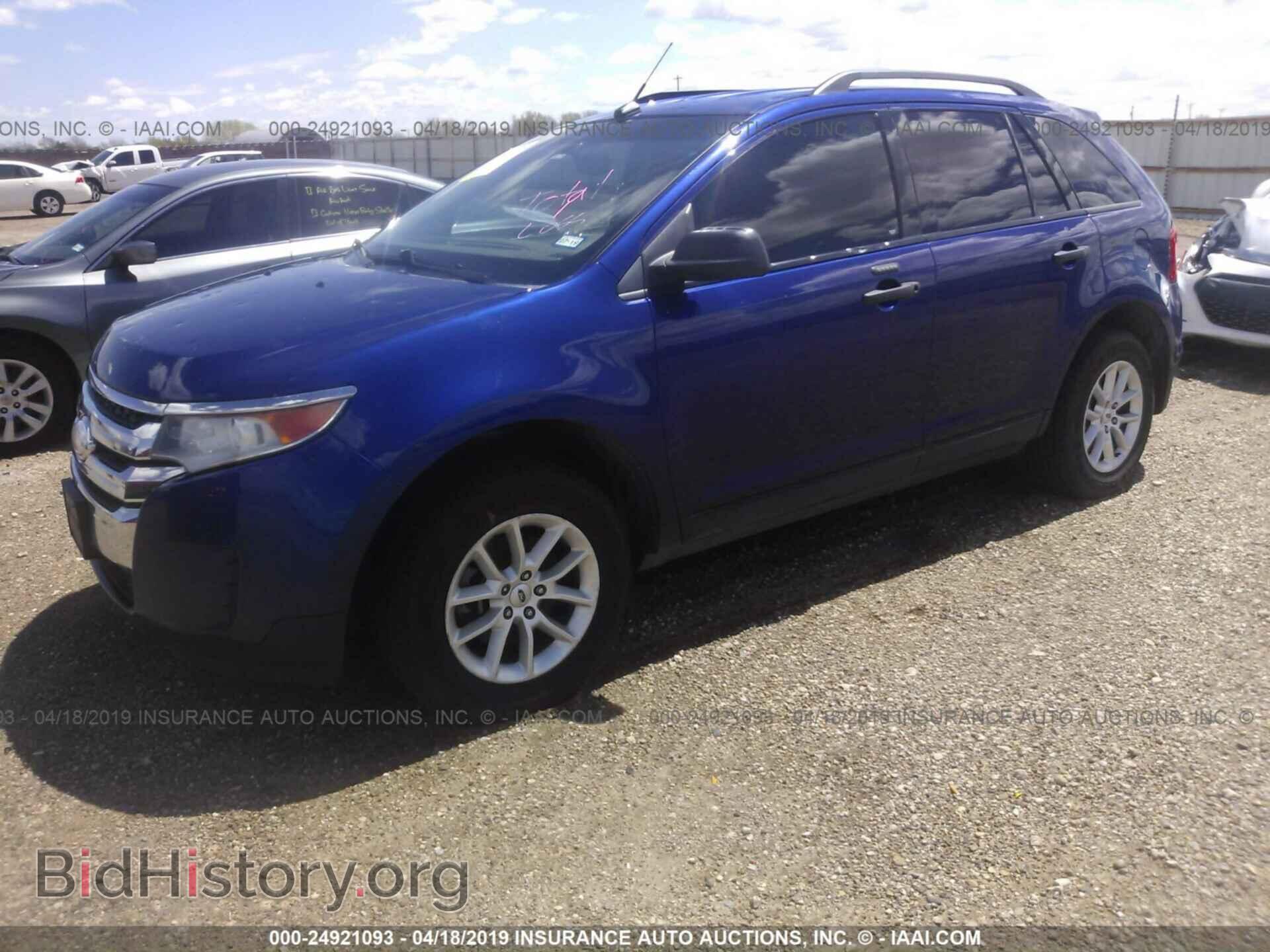 2013 FORD EDGE - VIN: 2FMDK3GC6DBB21256 - Фото 2