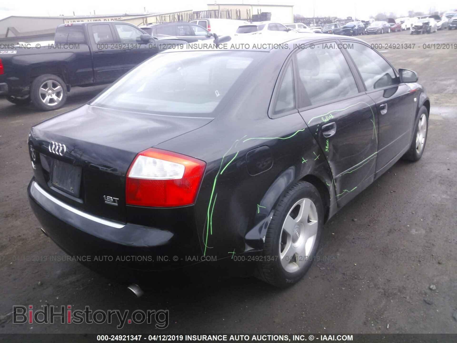 2005 AUDI A4 - VIN: WAULC68E85A054412 - Photo 4
