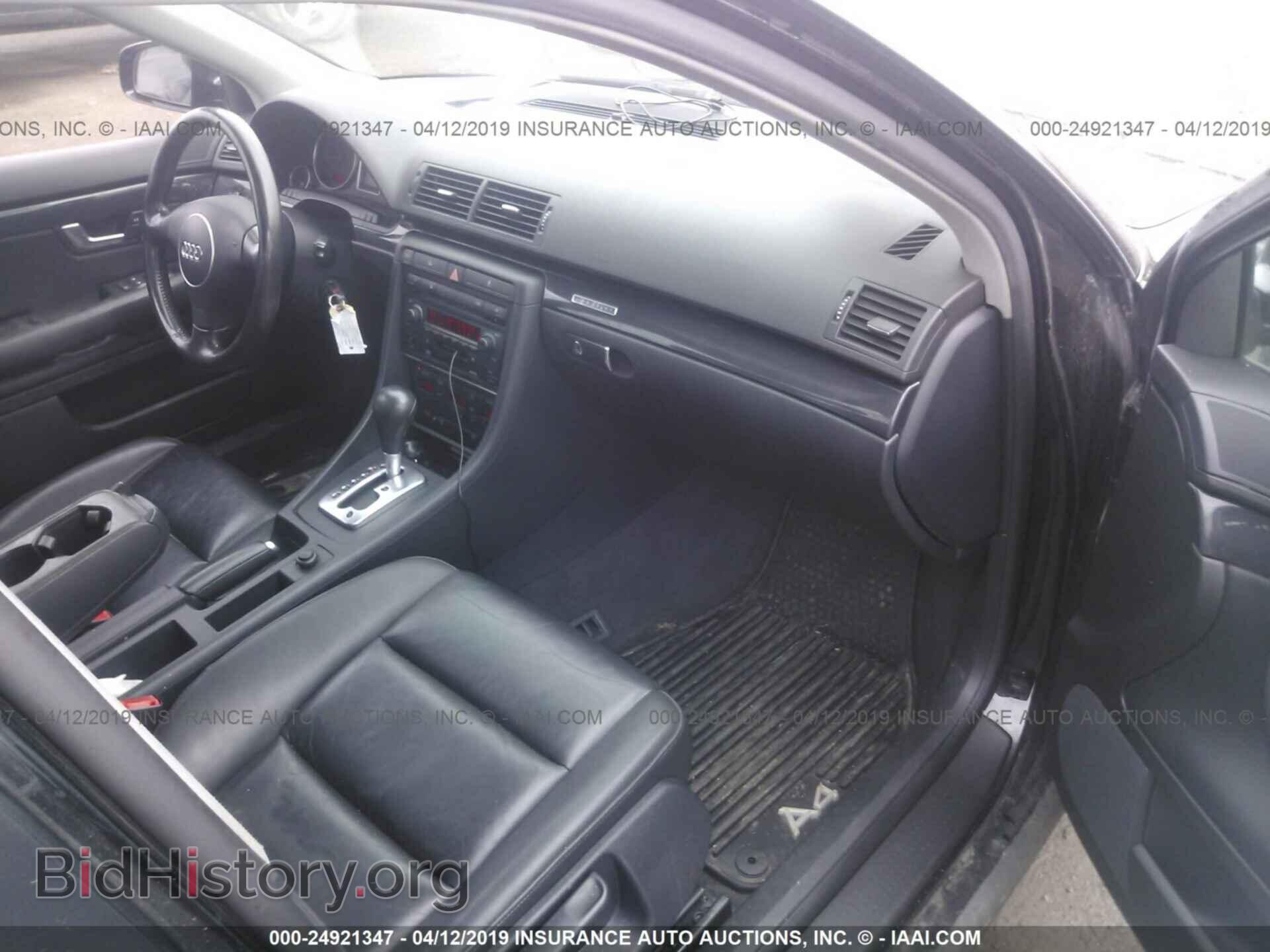 2005 AUDI A4 - VIN: WAULC68E85A054412 - Photo 5