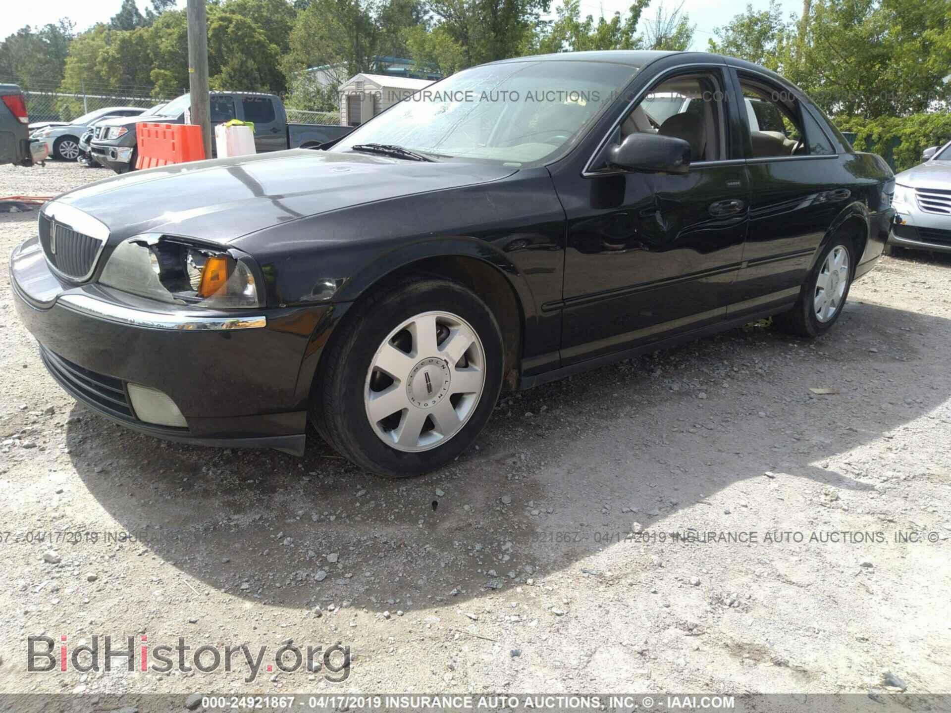 2004 LINCOLN LS - VIN: 1LNHM86SX4Y646597 - Фото 2