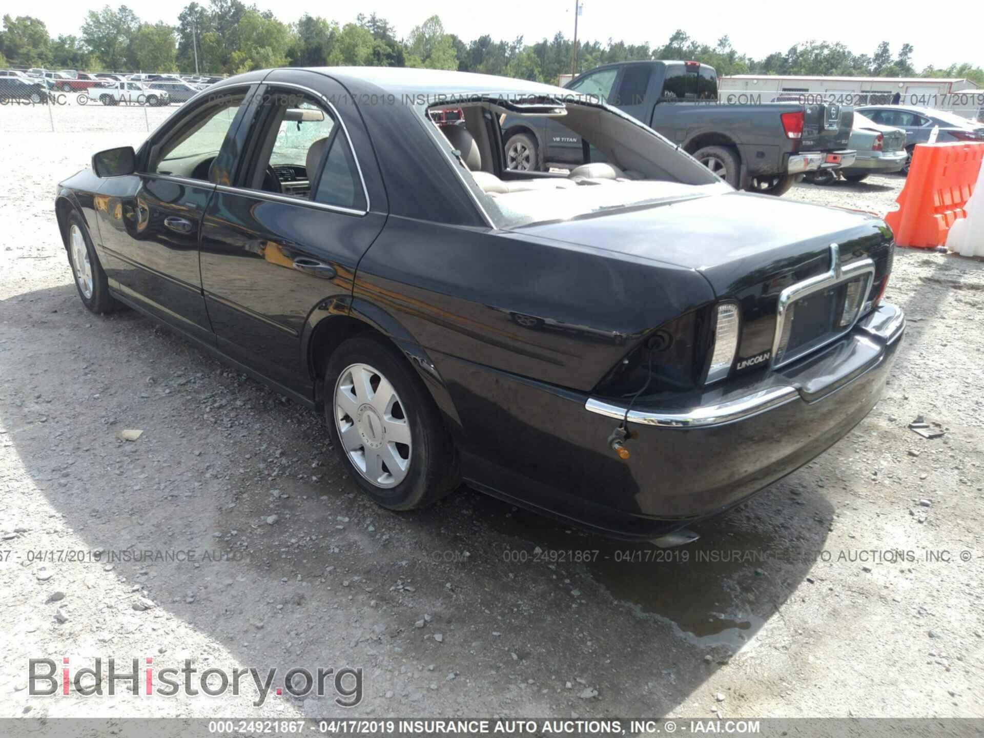 2004 LINCOLN LS - VIN: 1LNHM86SX4Y646597 - Фото 3