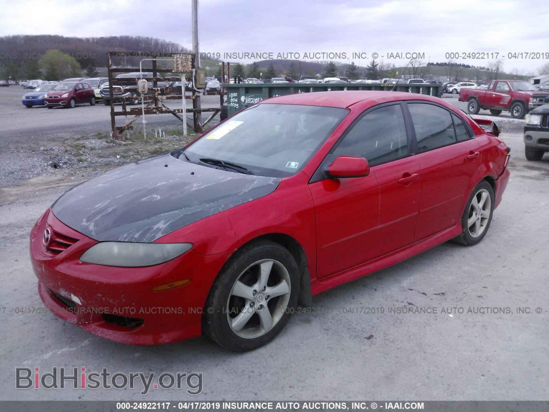 2005 MAZDA 6 - VIN: 1YVHP84C955M68444 - Фото 2