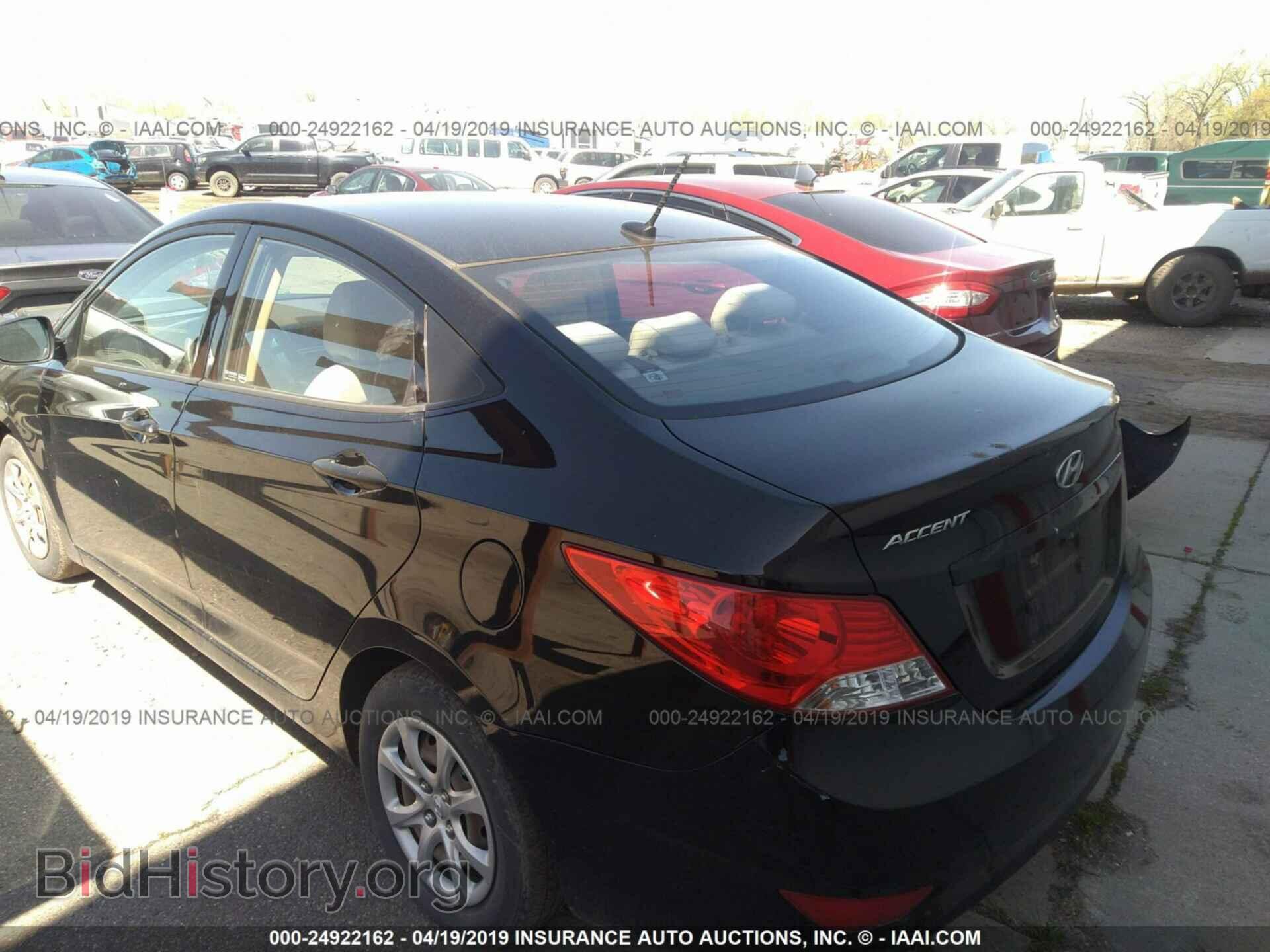 2012 HYUNDAI ACCENT - VIN: KMHCT4AE3CU091554 - Фото 3