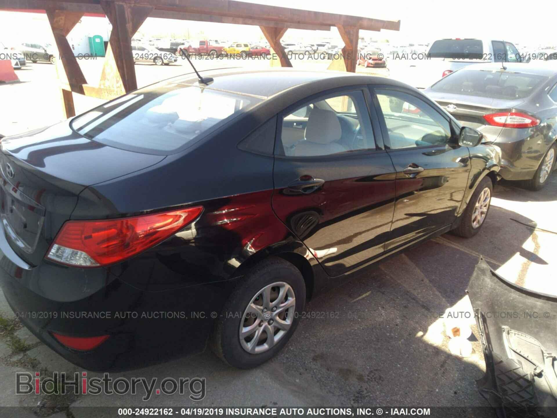 2012 HYUNDAI ACCENT - VIN: KMHCT4AE3CU091554 - Фото 4
