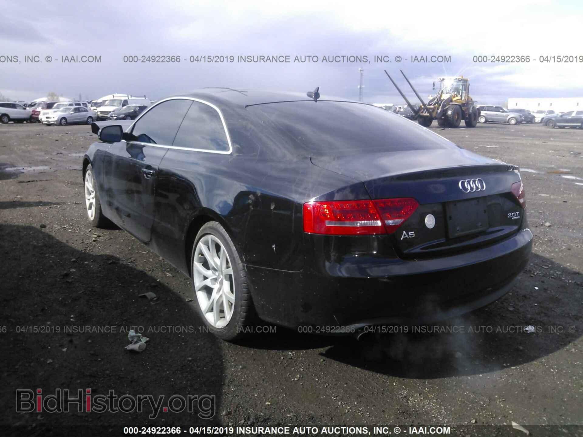 2012 AUDI A5 - VIN: WAULFAFR8CA029393 - Фото 3
