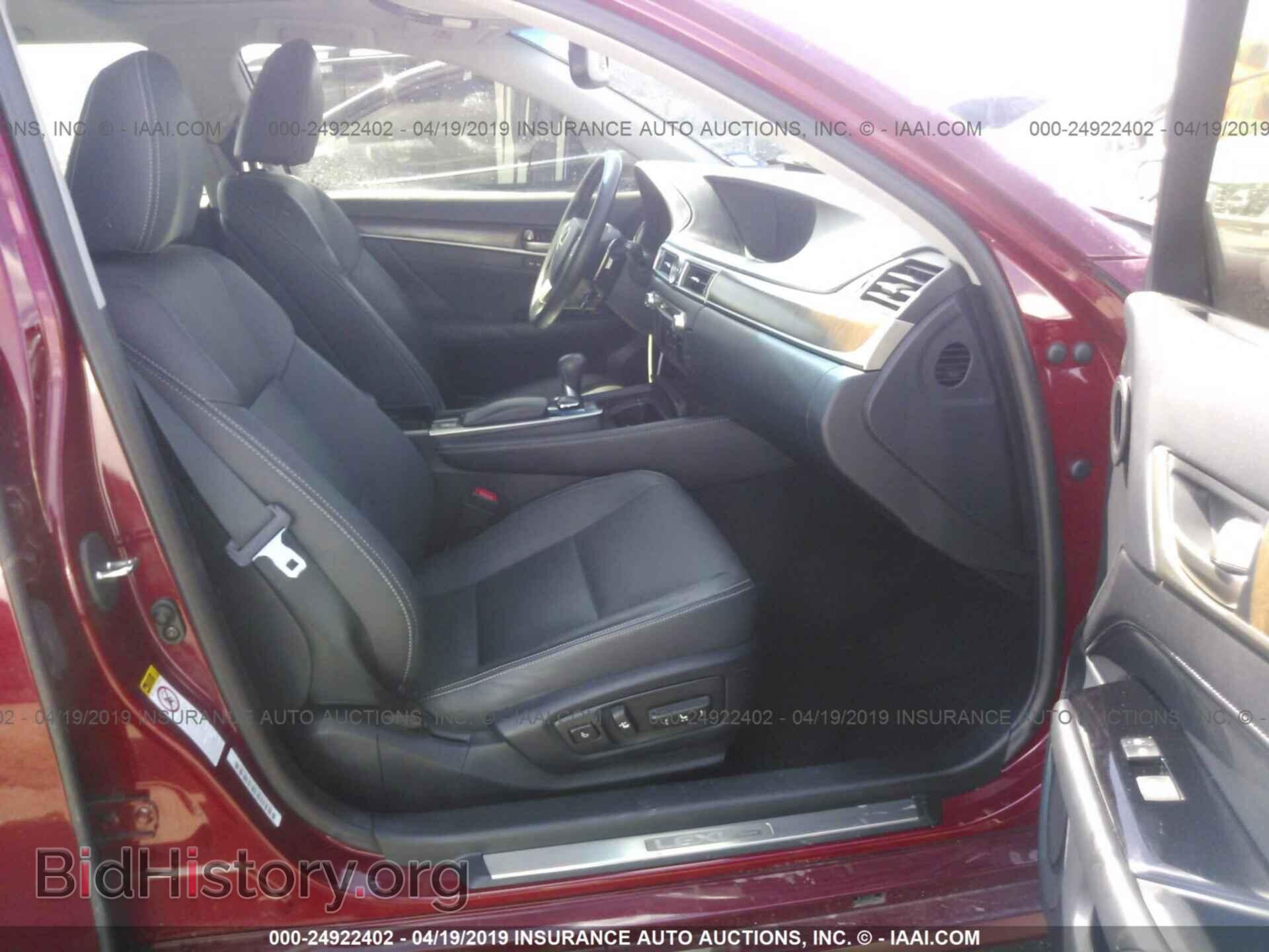 2013 LEXUS GS - VIN: JTHBE1BL1D5008672 - Фото 5