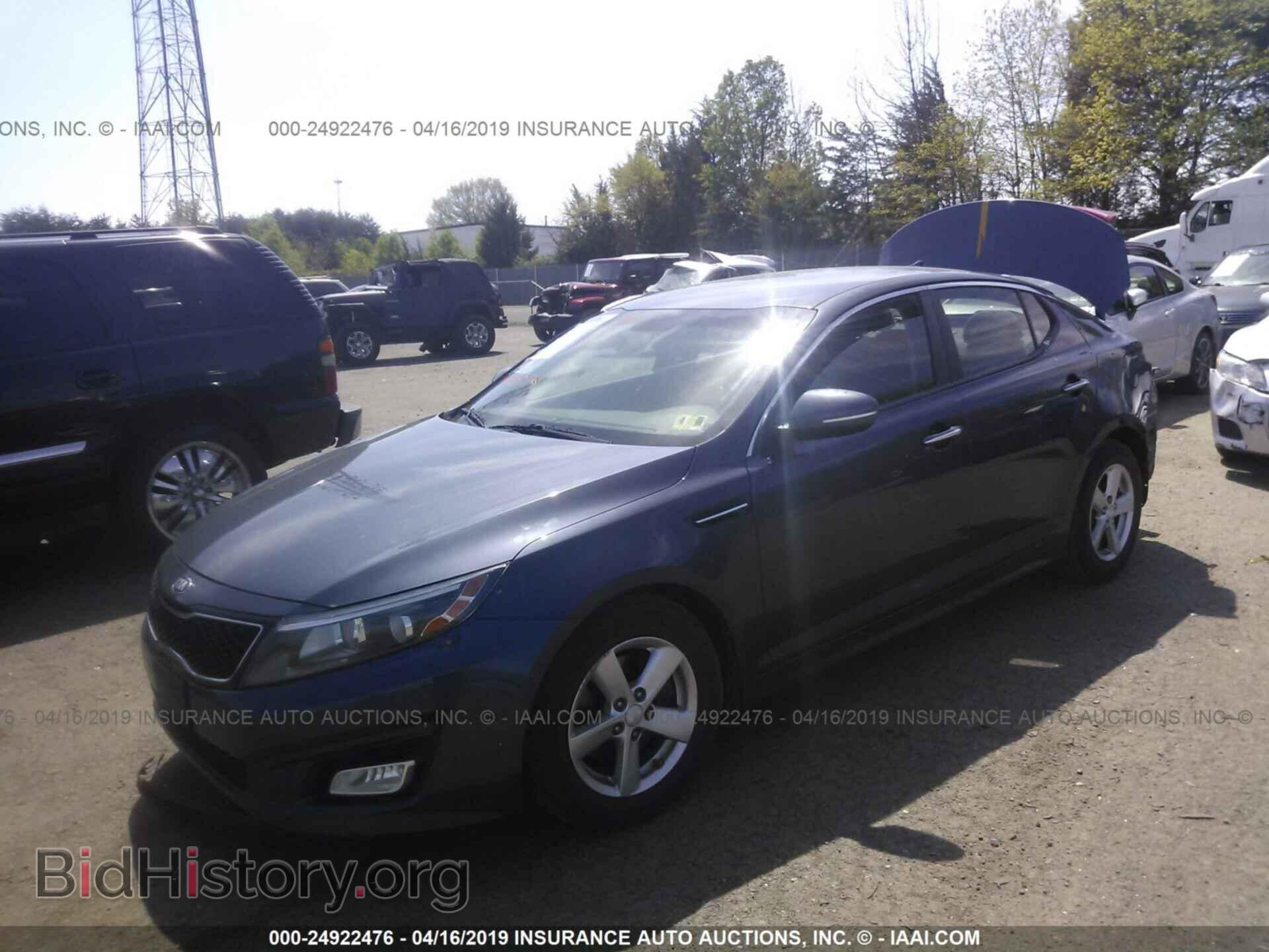 2015 KIA OPTIMA - VIN: KNAGM4A77F5599588 - Фото 2