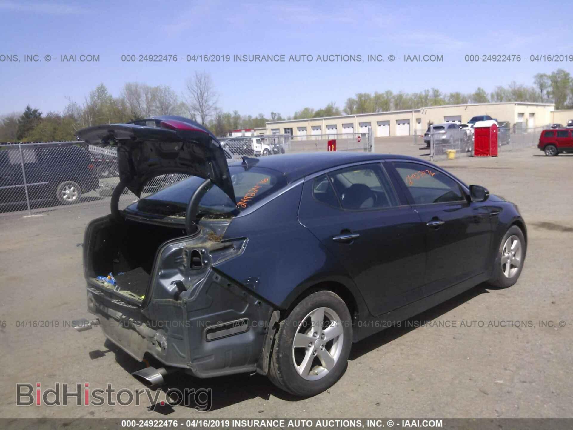 2015 KIA OPTIMA - VIN: KNAGM4A77F5599588 - Фото 4