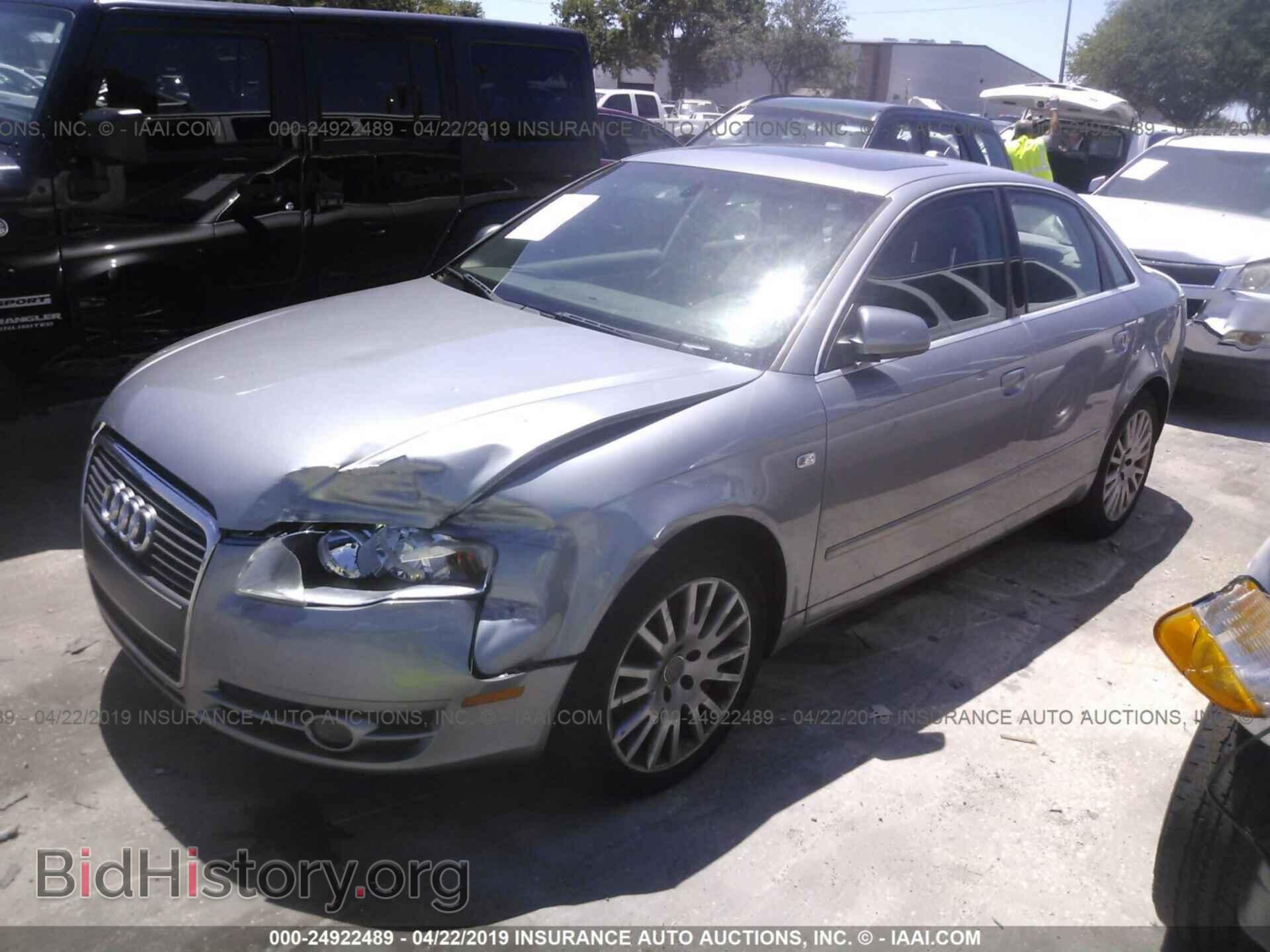 2006 AUDI A4 - VIN: WAUAF78E66A094462 - Фото 2