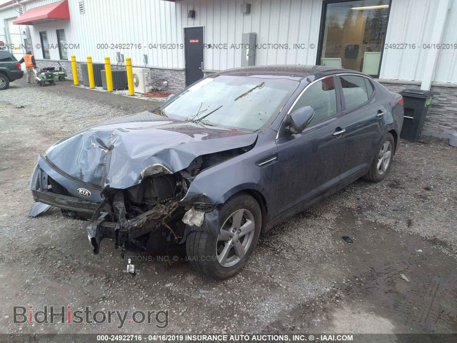 2015 KIA OPTIMA - VIN: 5XXGM4A70FG444735 - Photo 2
