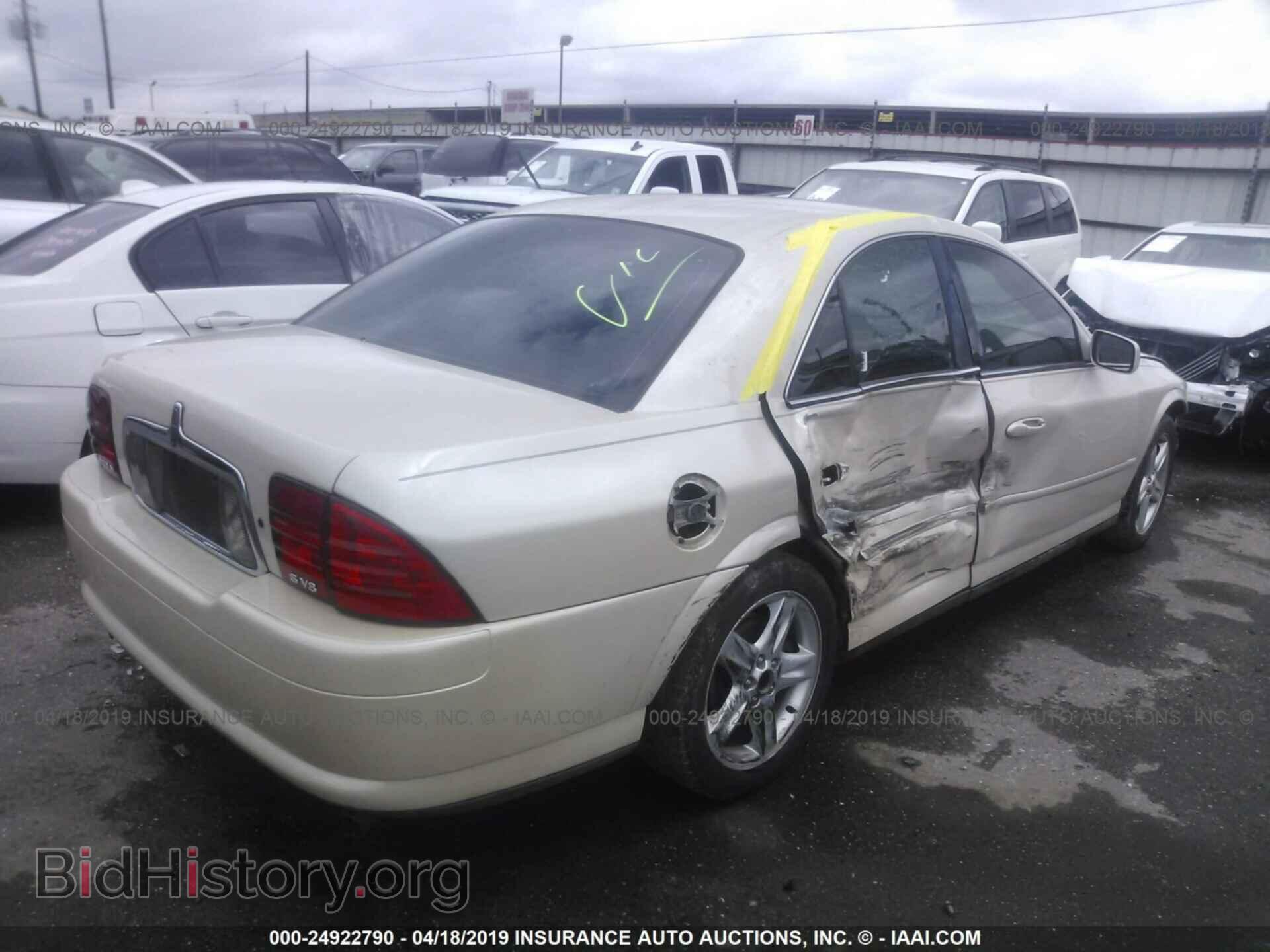 2002 LINCOLN LS - VIN: 1LNHM87A42Y624534 - Фото 4