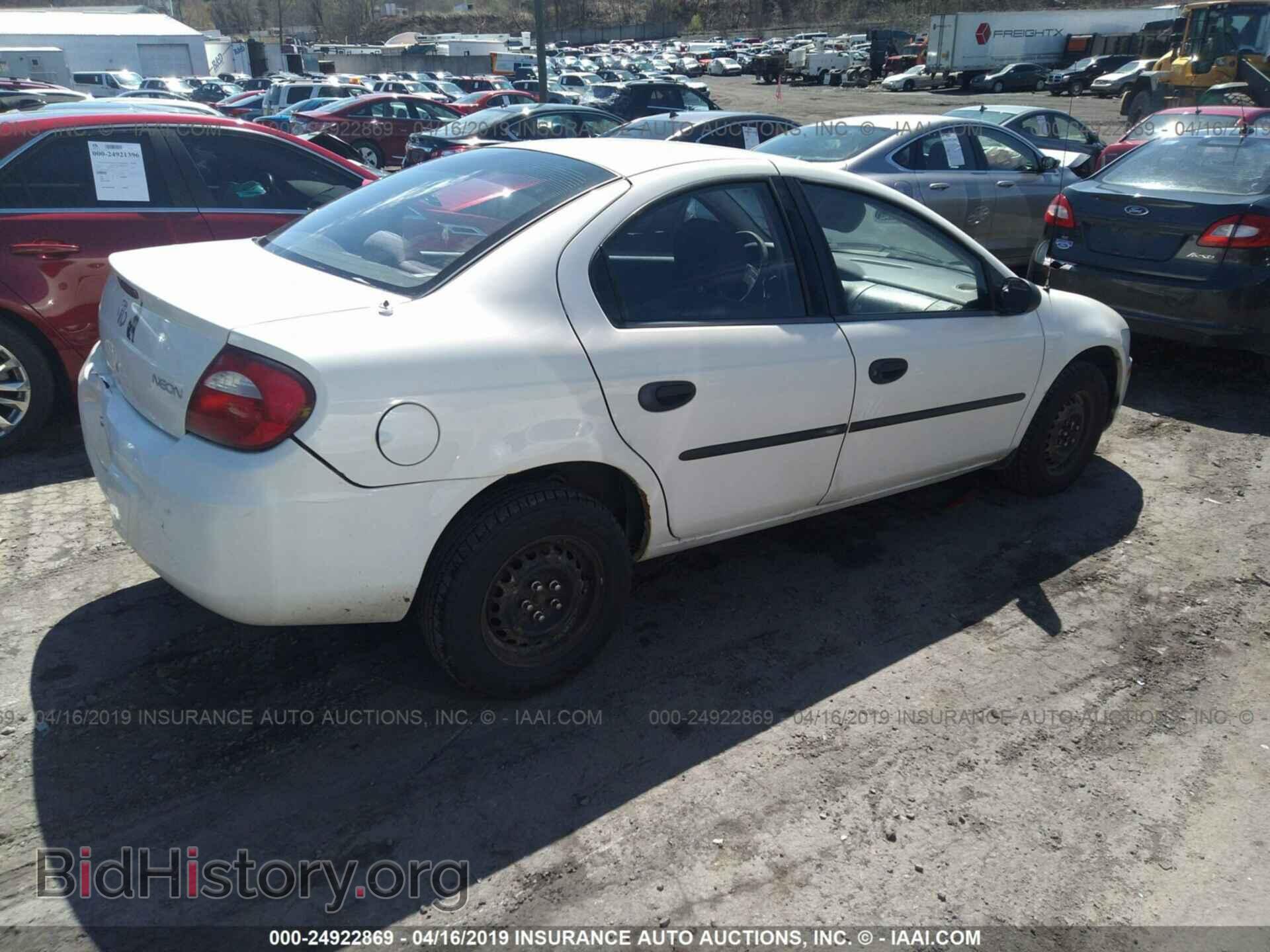 2004 DODGE NEON - VIN: 1B3ES26C14D525226 - Фото 4