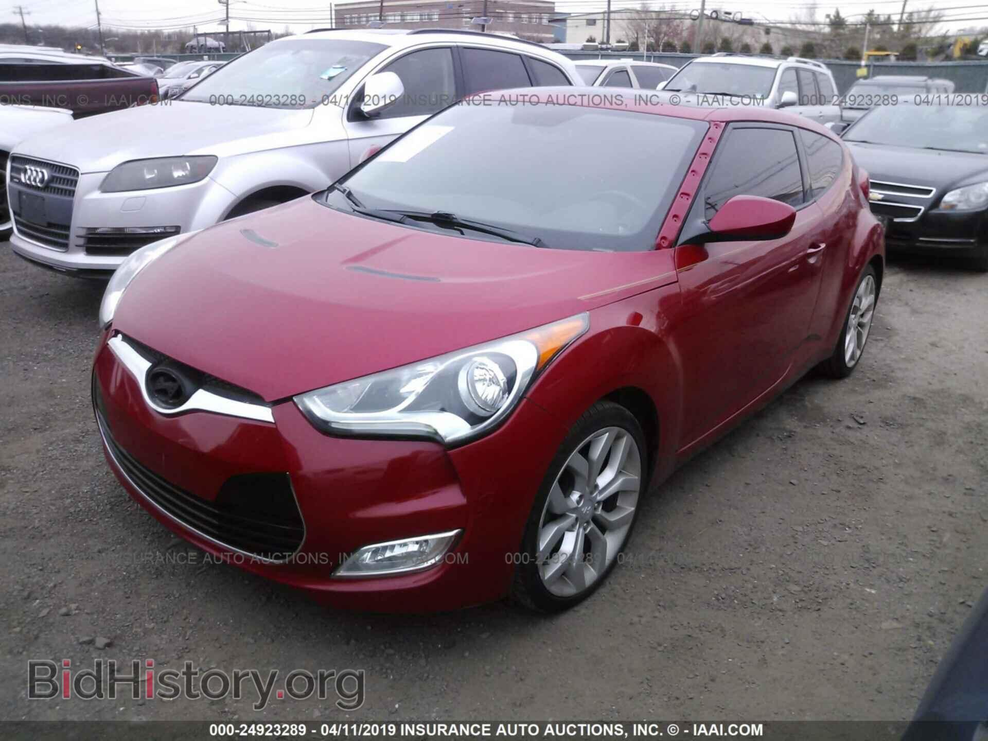 2013 HYUNDAI VELOSTER - VIN: KMHTC6ADXDU092382 - Фото 2