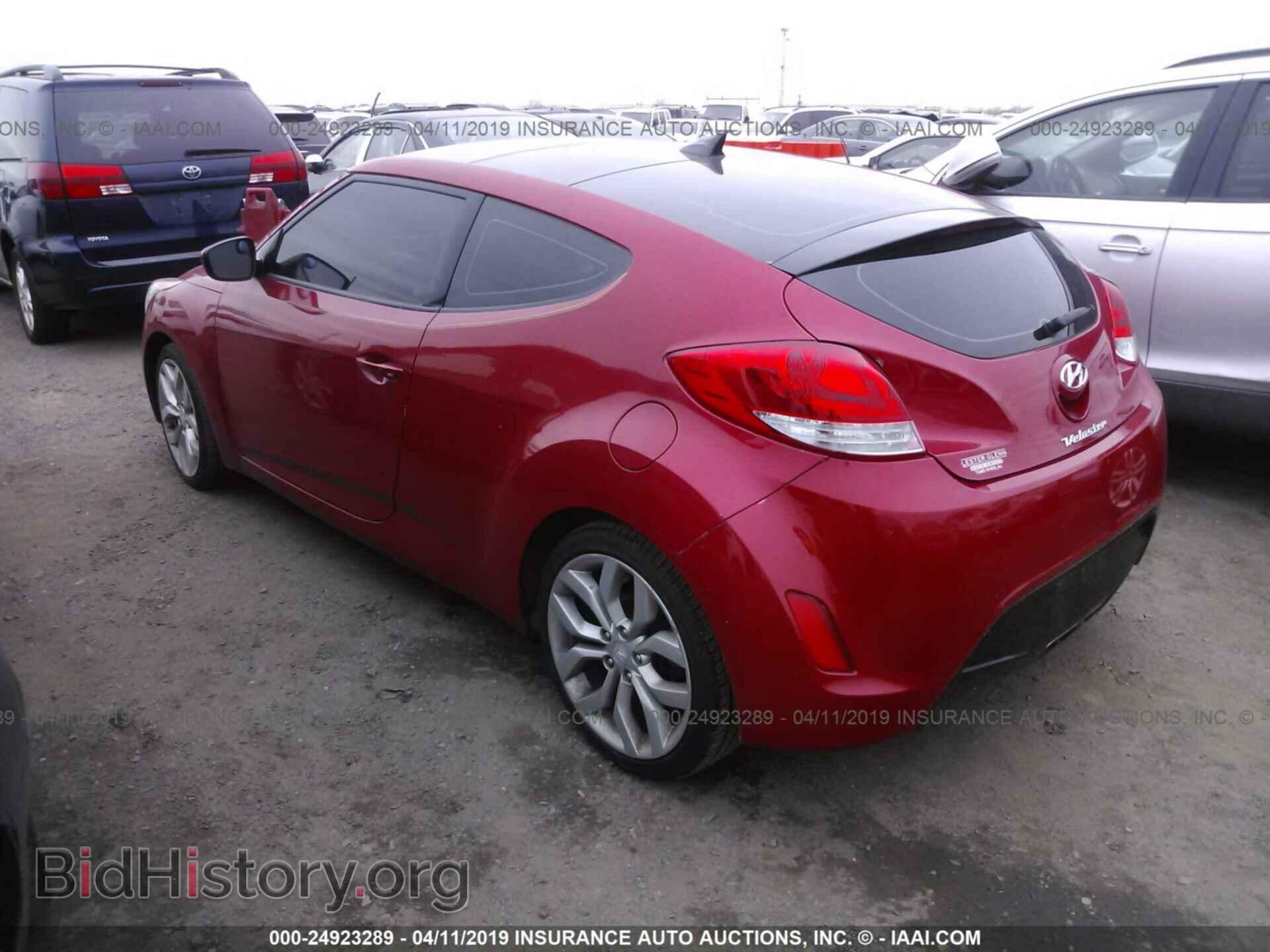 2013 HYUNDAI VELOSTER - VIN: KMHTC6ADXDU092382 - Фото 3