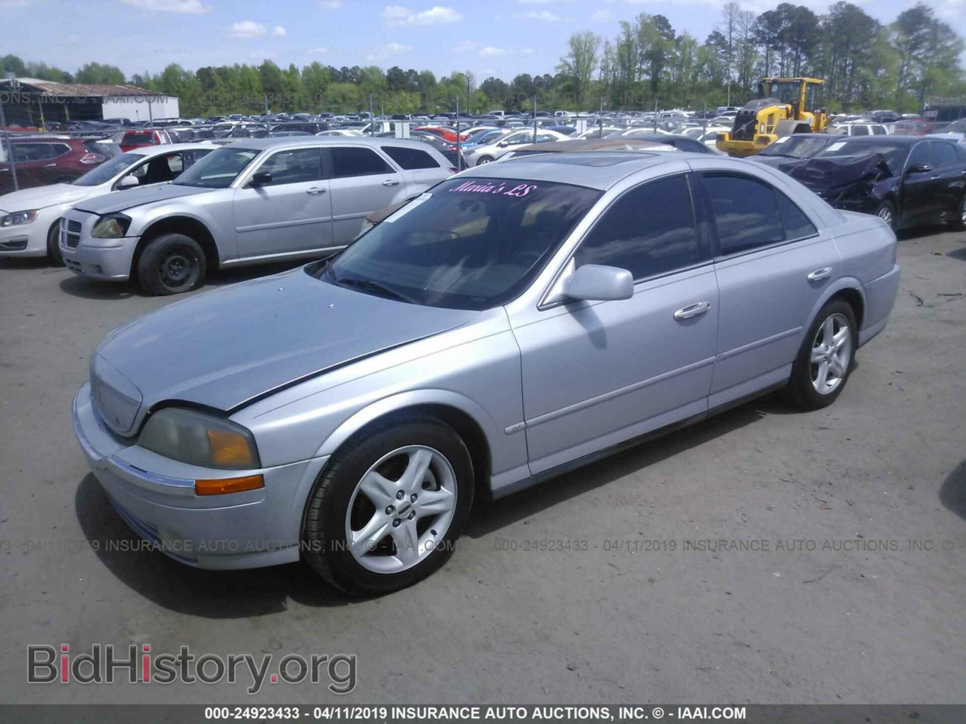 2000 LINCOLN LS - VIN: 1LNHM87A1YY842407 - Фото 2