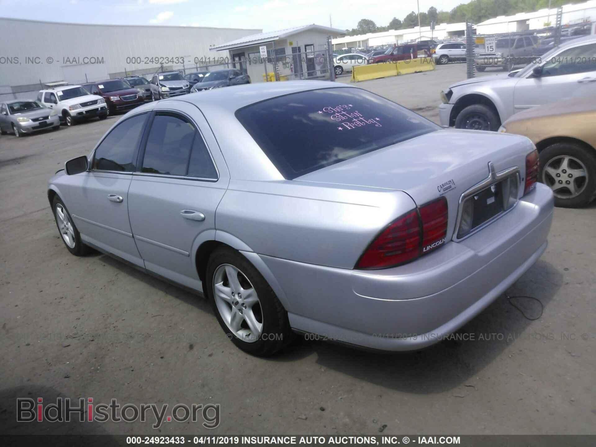 2000 LINCOLN LS - VIN: 1LNHM87A1YY842407 - Фото 3