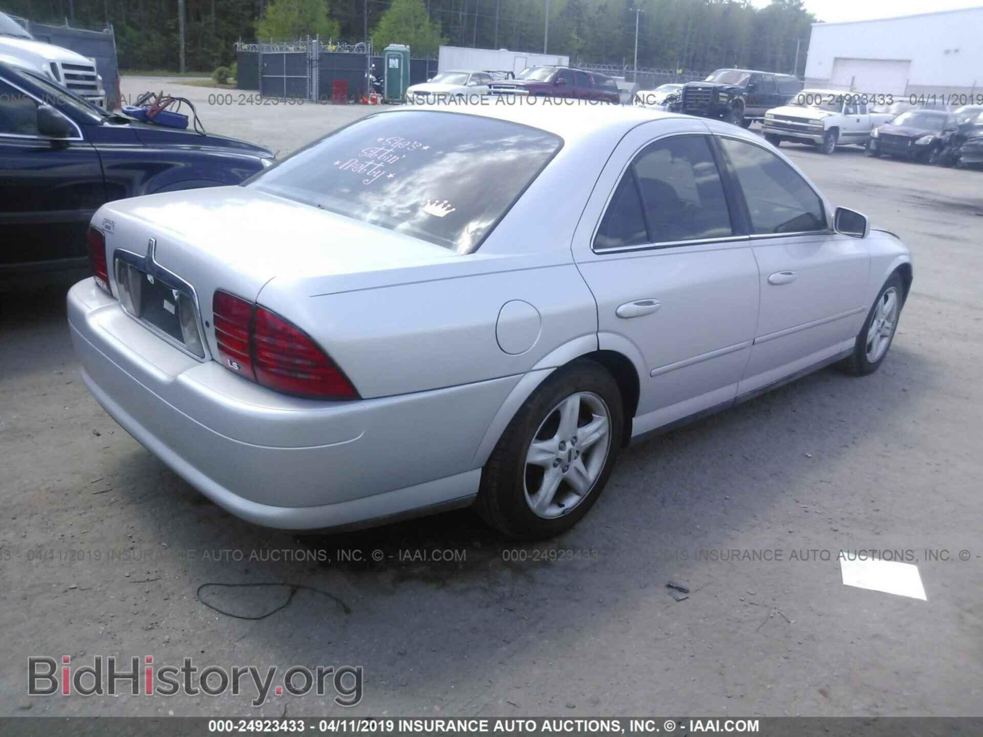 2000 LINCOLN LS - VIN: 1LNHM87A1YY842407 - Фото 4