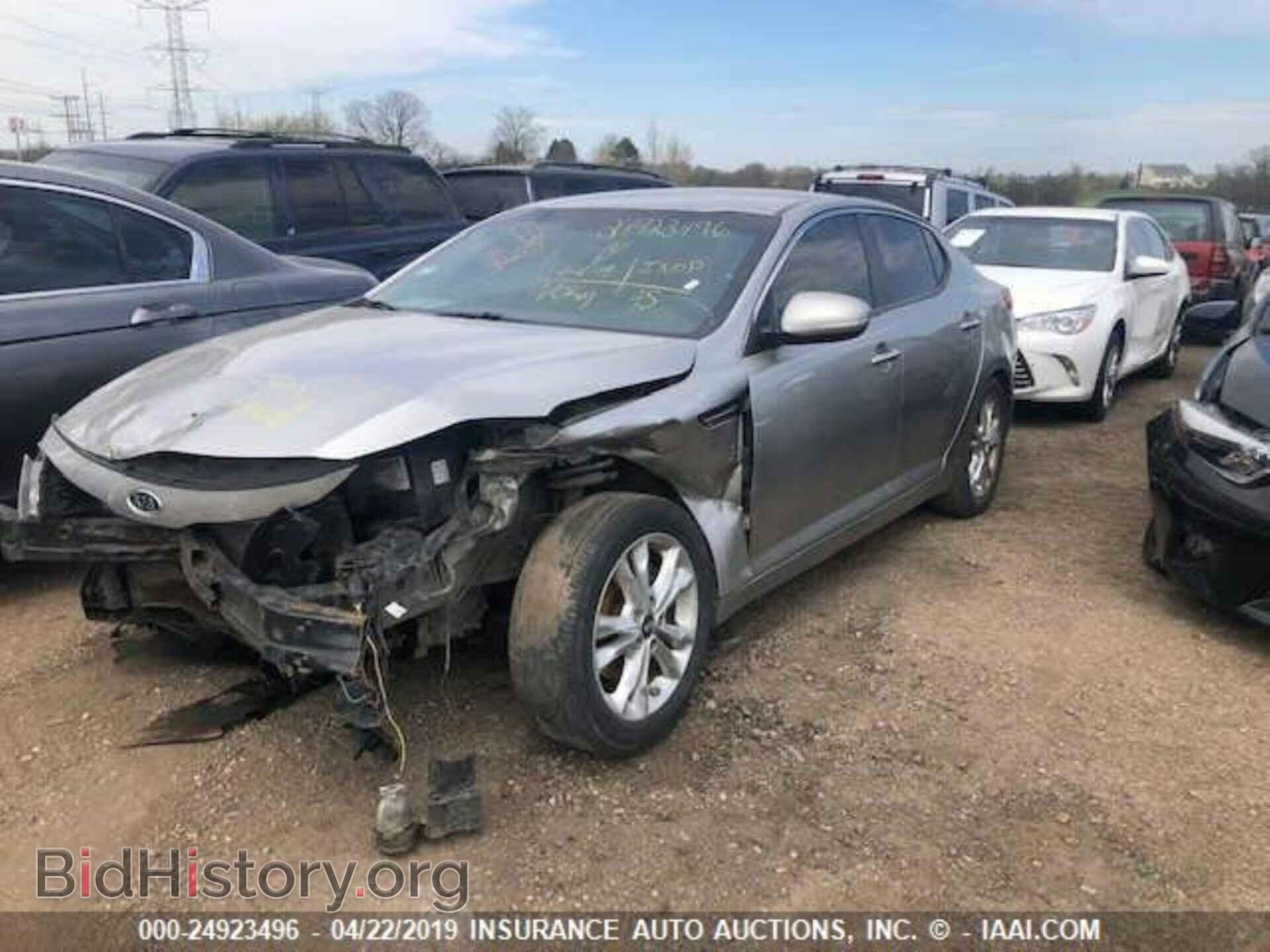 2011 KIA OPTIMA - VIN: KNAGN4A74B5070350 - Фото 2
