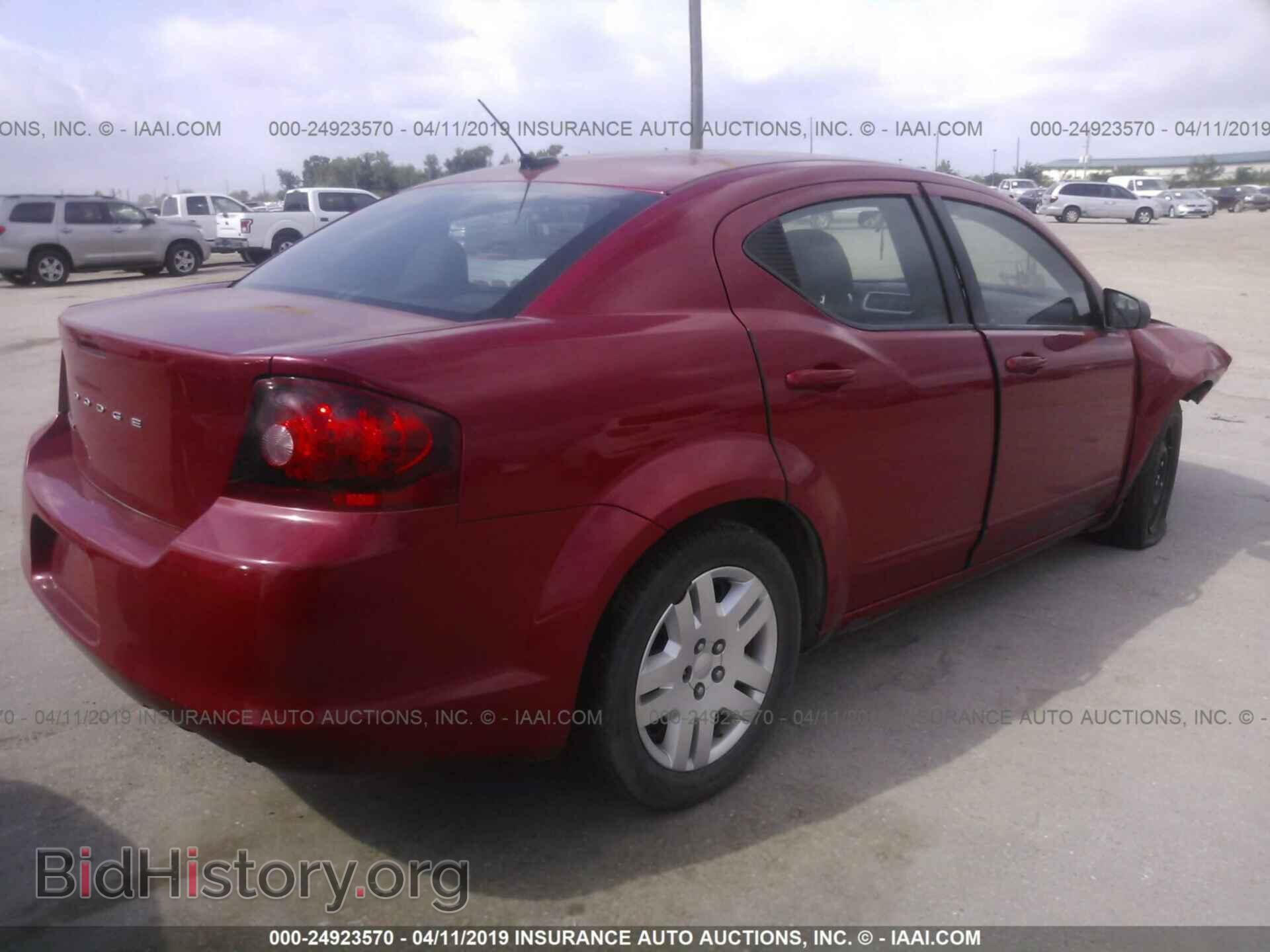 2012 DODGE AVENGER - VIN: 1C3CDZAB1CN133979 - Фото 4