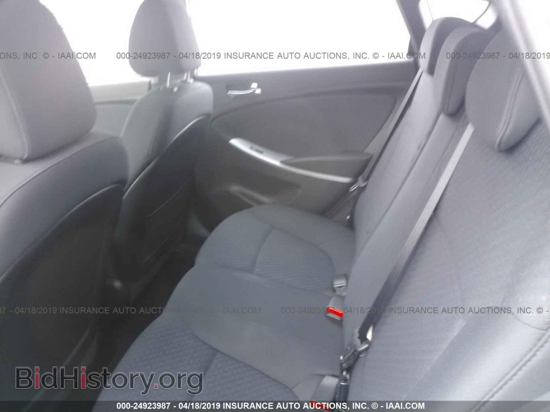 2012 HYUNDAI ACCENT - VIN: KMHCU5AE2CU016248 - Фото 8