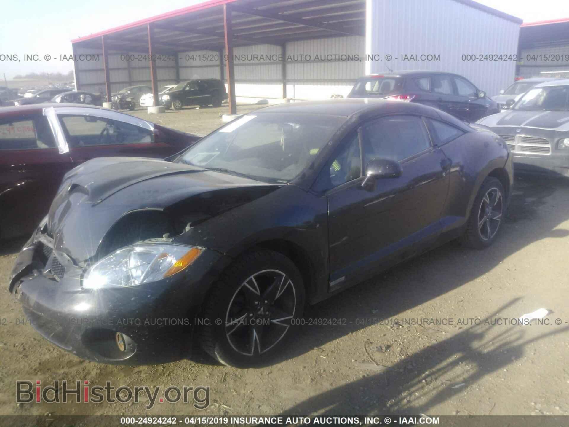 2007 MITSUBISHI ECLIPSE - VIN: 4A3AK24FX7E009873 - Фото 2