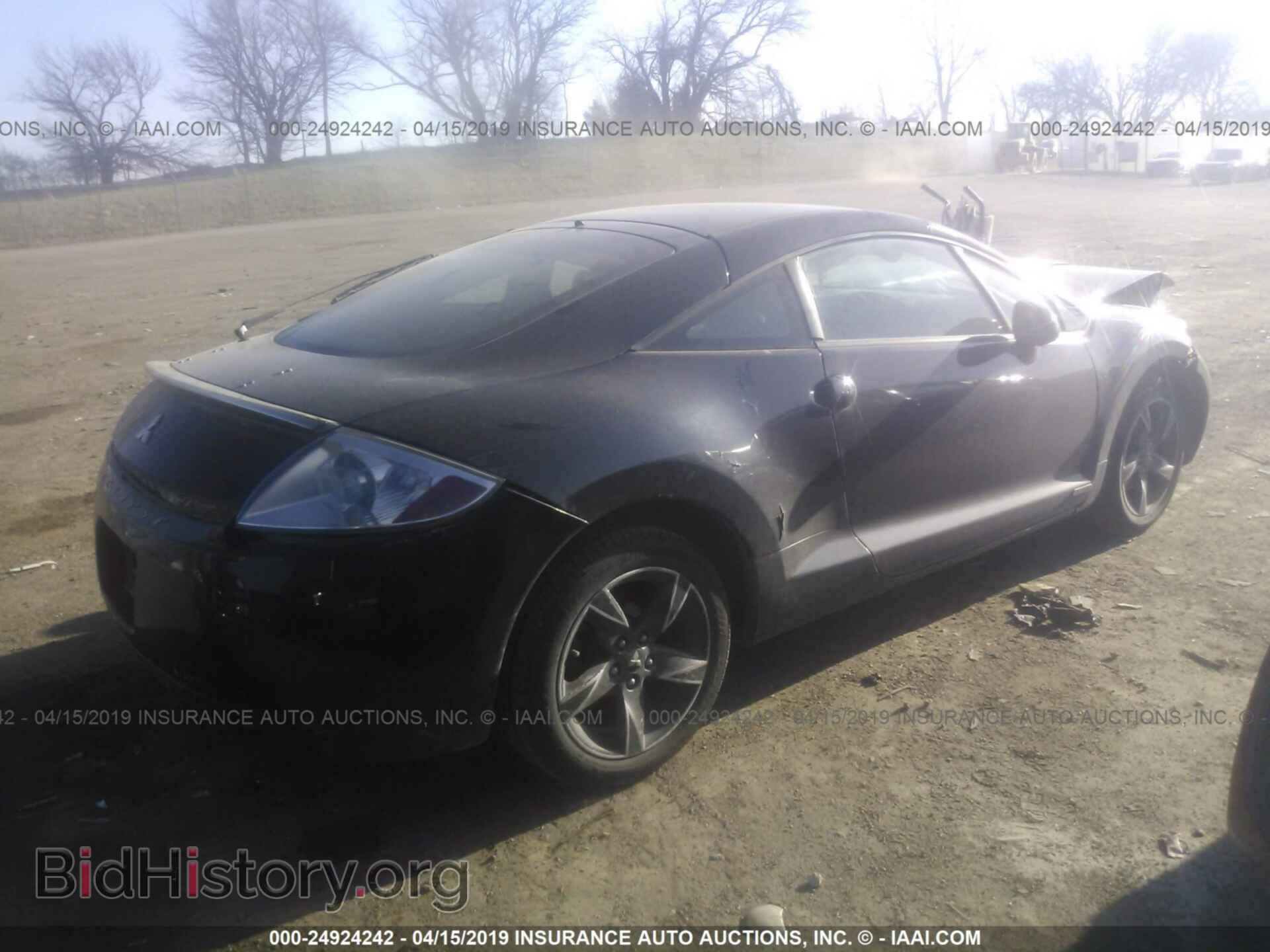 2007 MITSUBISHI ECLIPSE - VIN: 4A3AK24FX7E009873 - Фото 4