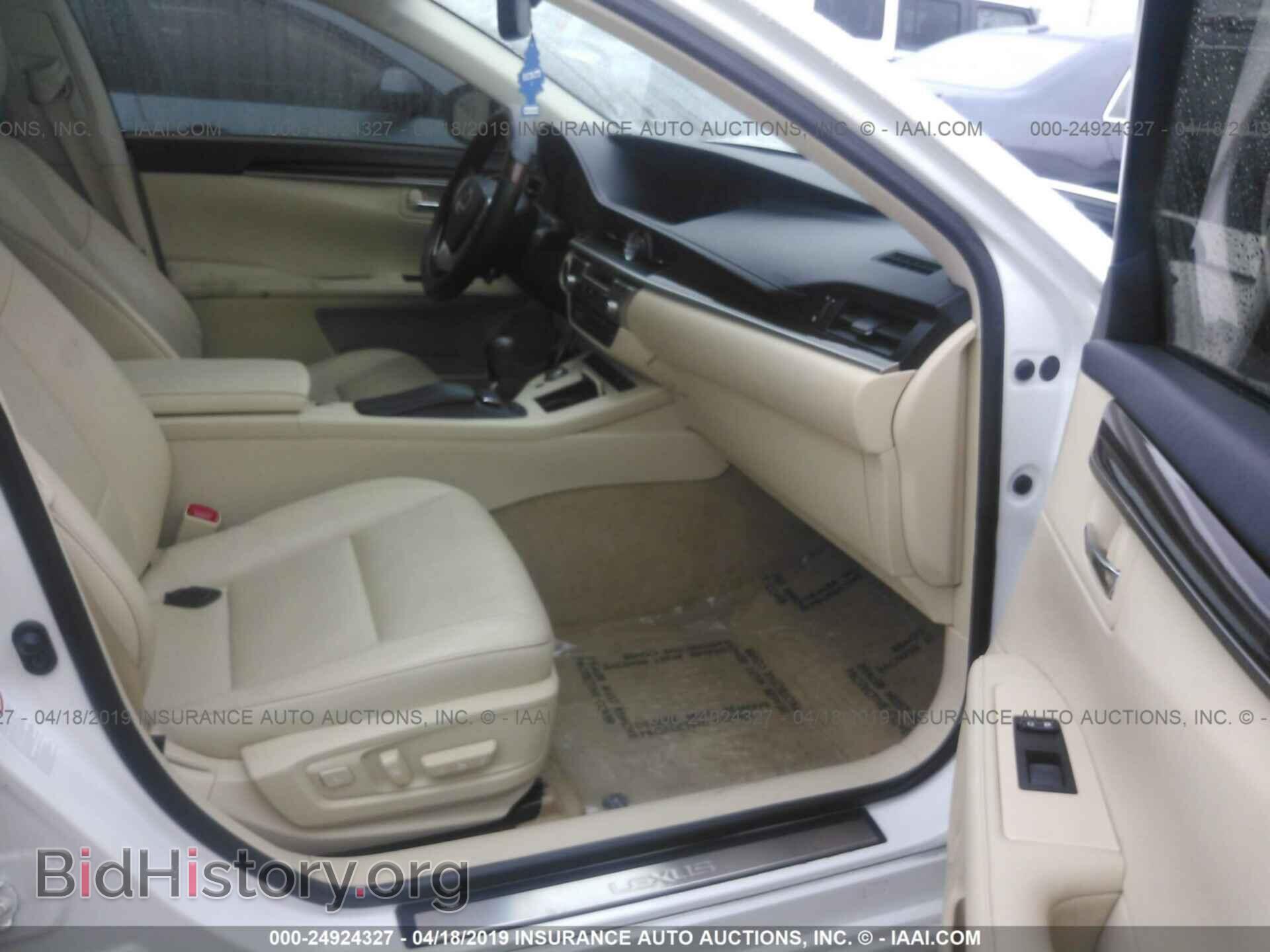 2015 LEXUS ES - VIN: JTHBK1GG6F2201876 - Фото 5