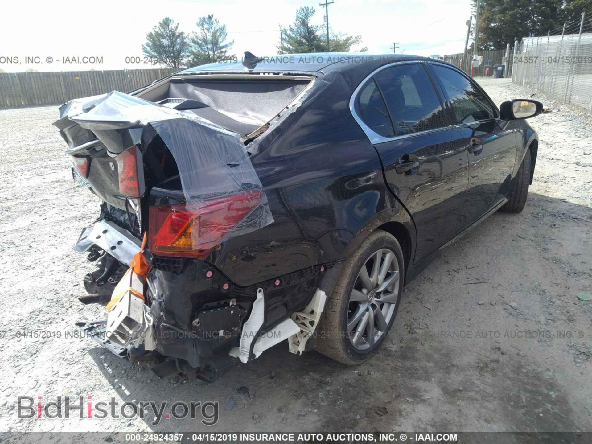 2013 LEXUS GS - VIN: JTHCE1BL8D5018510 - Фото 4