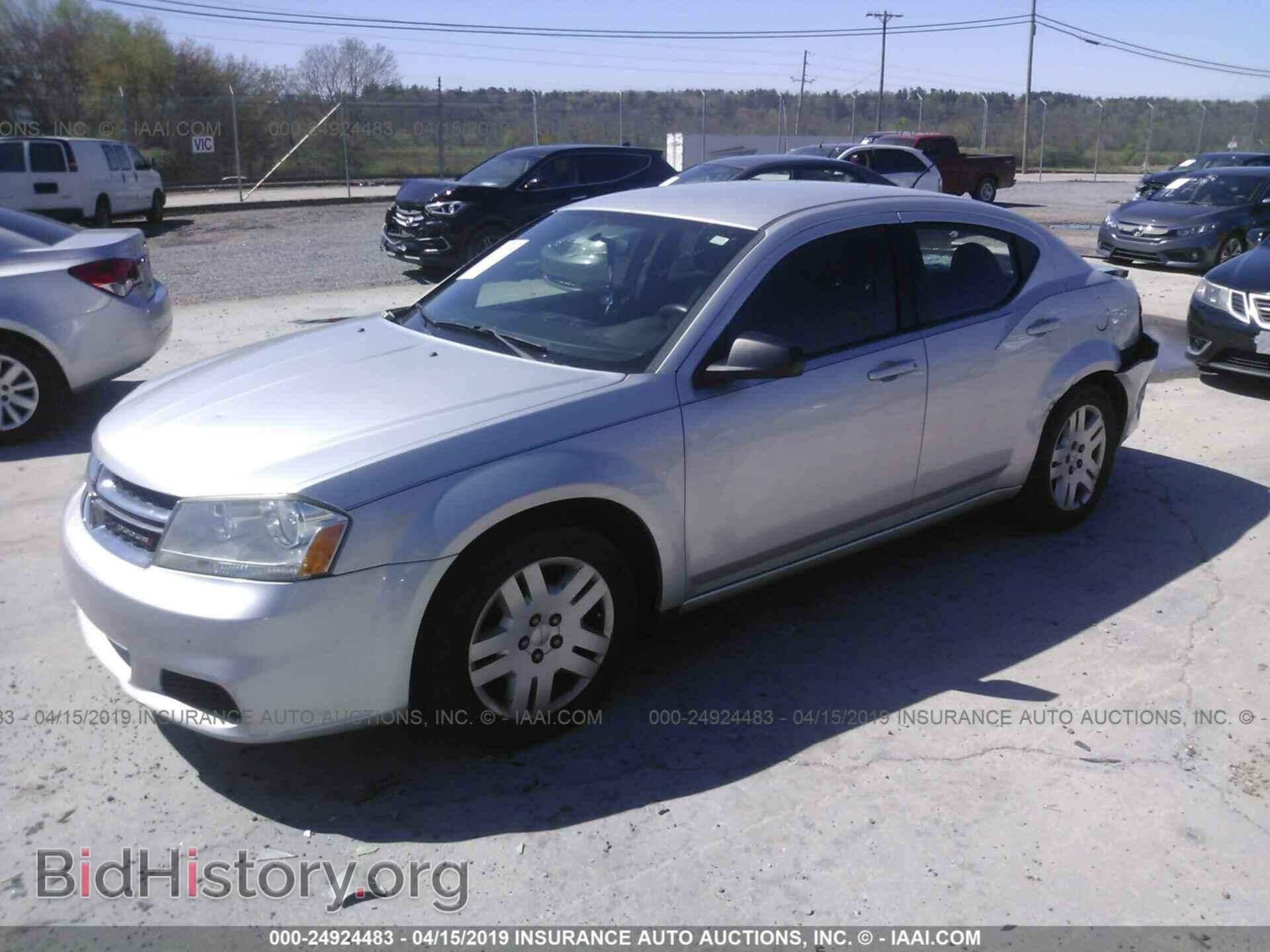 2012 DODGE AVENGER - VIN: 1C3CDZAB2CN265214 - Фото 2