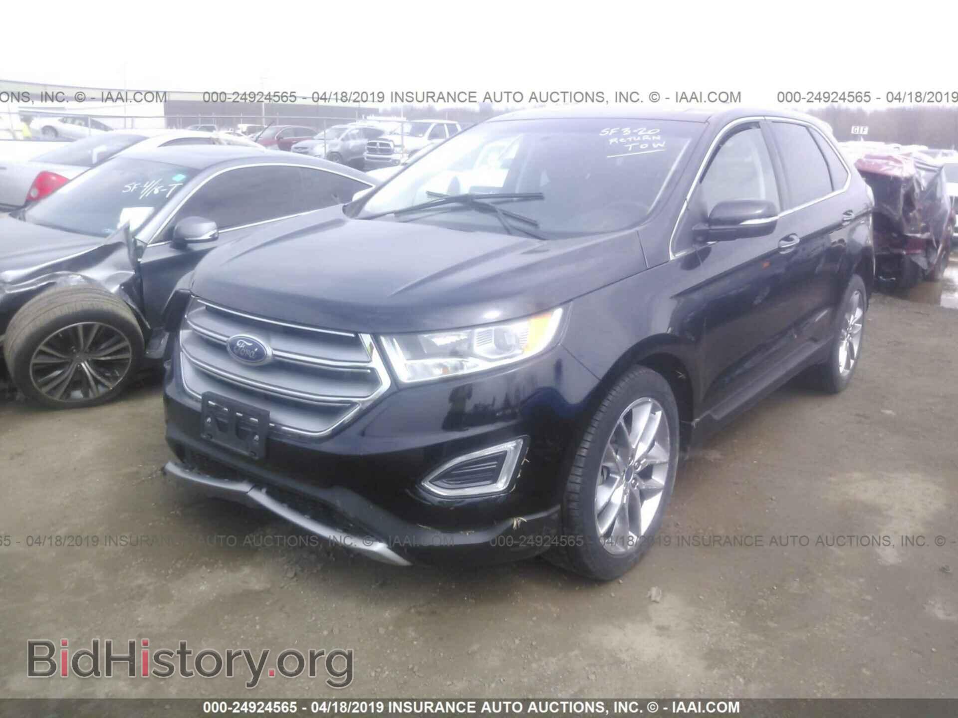 2017 FORD EDGE - VIN: 2FMPK4K92HBB72726 - Photo 2