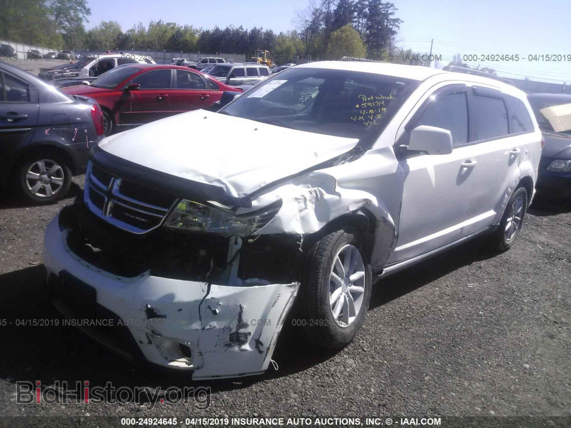 2015 DODGE JOURNEY - VIN: 3C4PDCBG1FT582832 - Фото 2