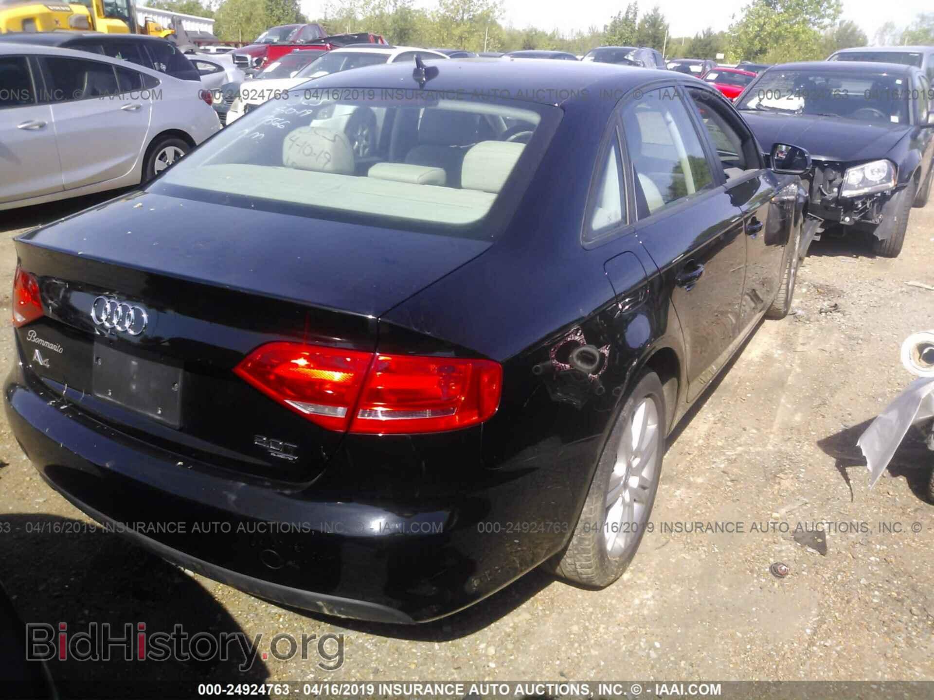 2011 AUDI A4 - VIN: WAUBFAFL1BN042744 - Фото 4