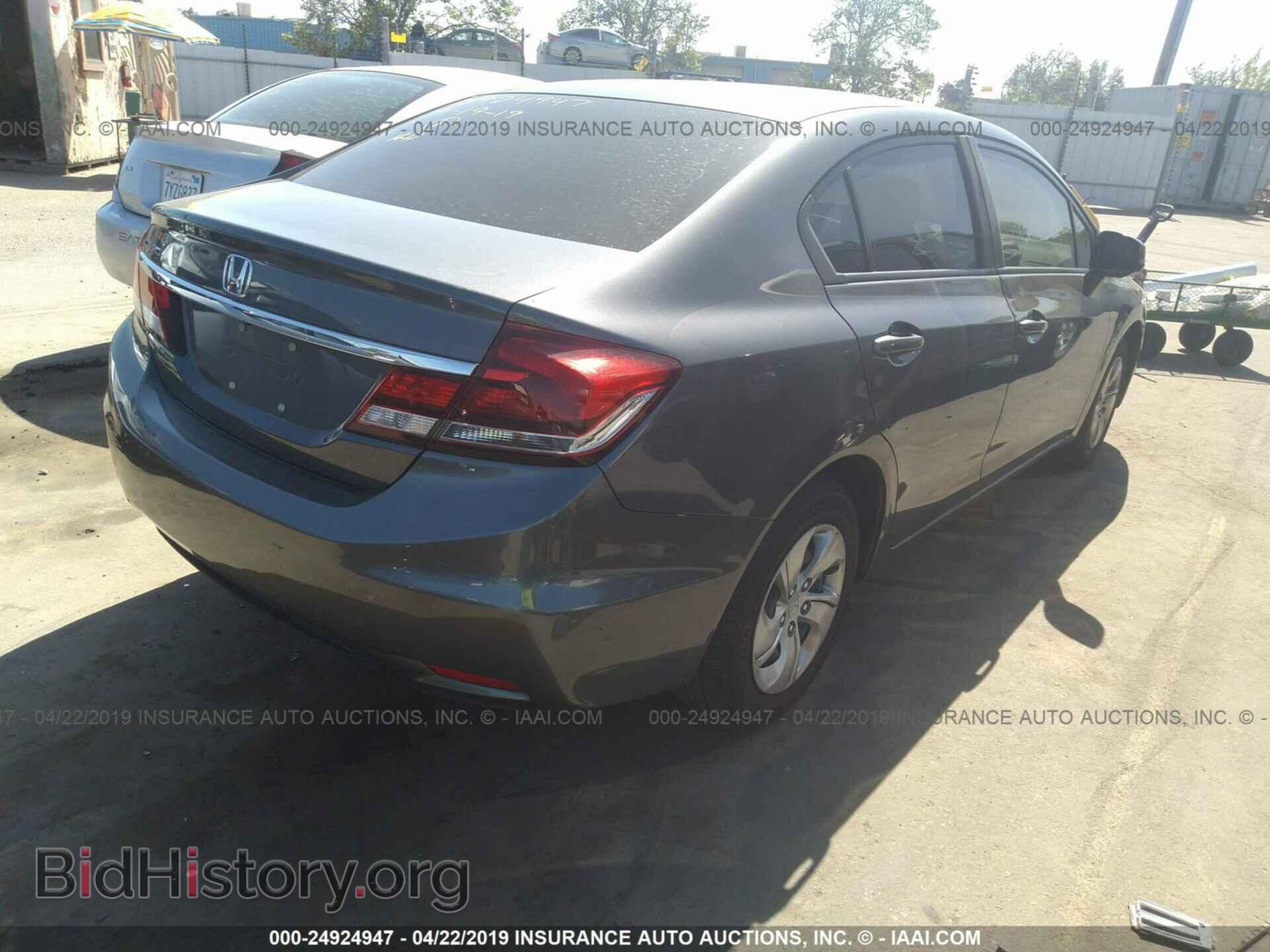 2013 HONDA CIVIC - VIN: 19XFB2F56DE258751 - Фото 4