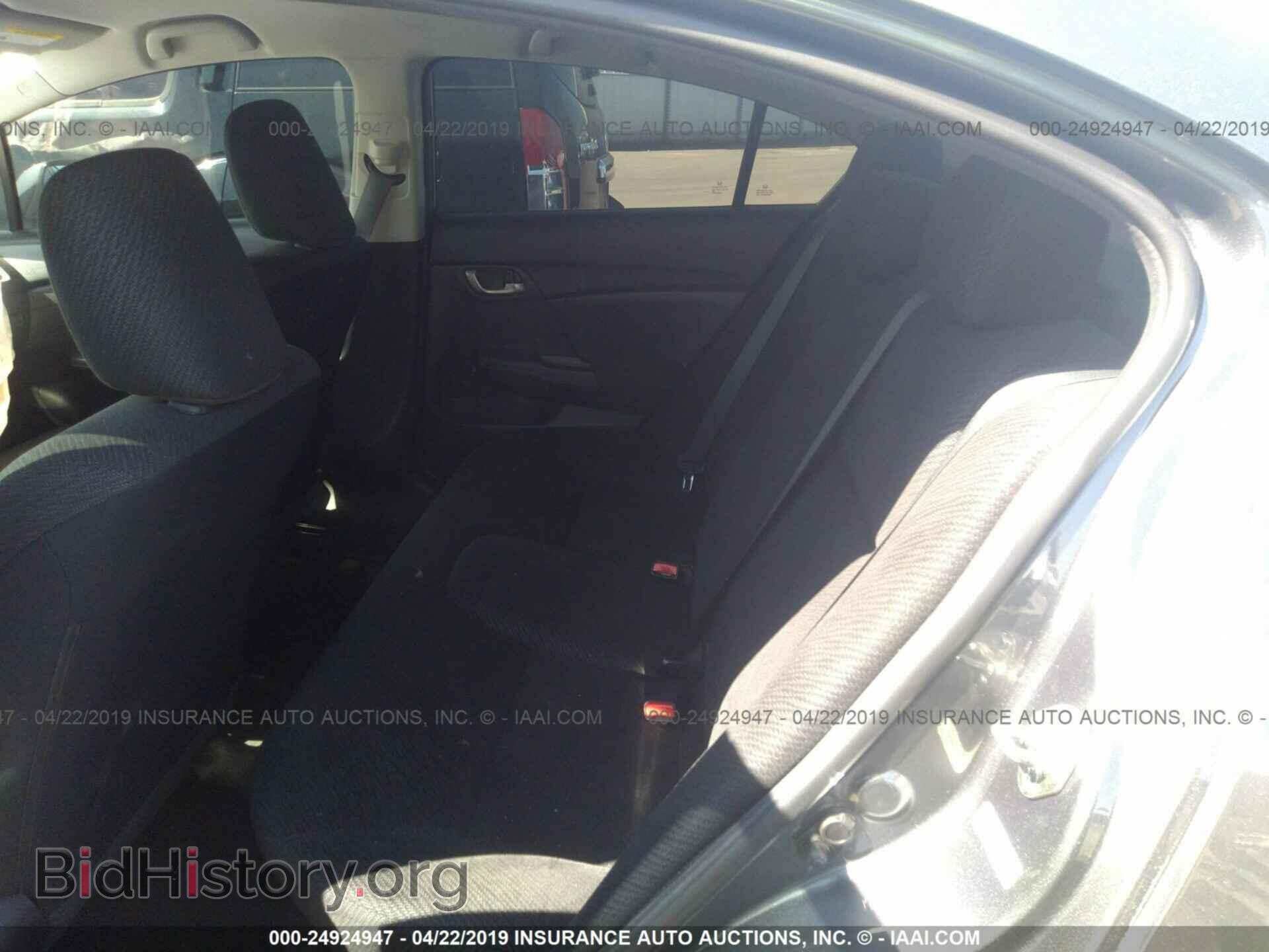 2013 HONDA CIVIC - VIN: 19XFB2F56DE258751 - Фото 8