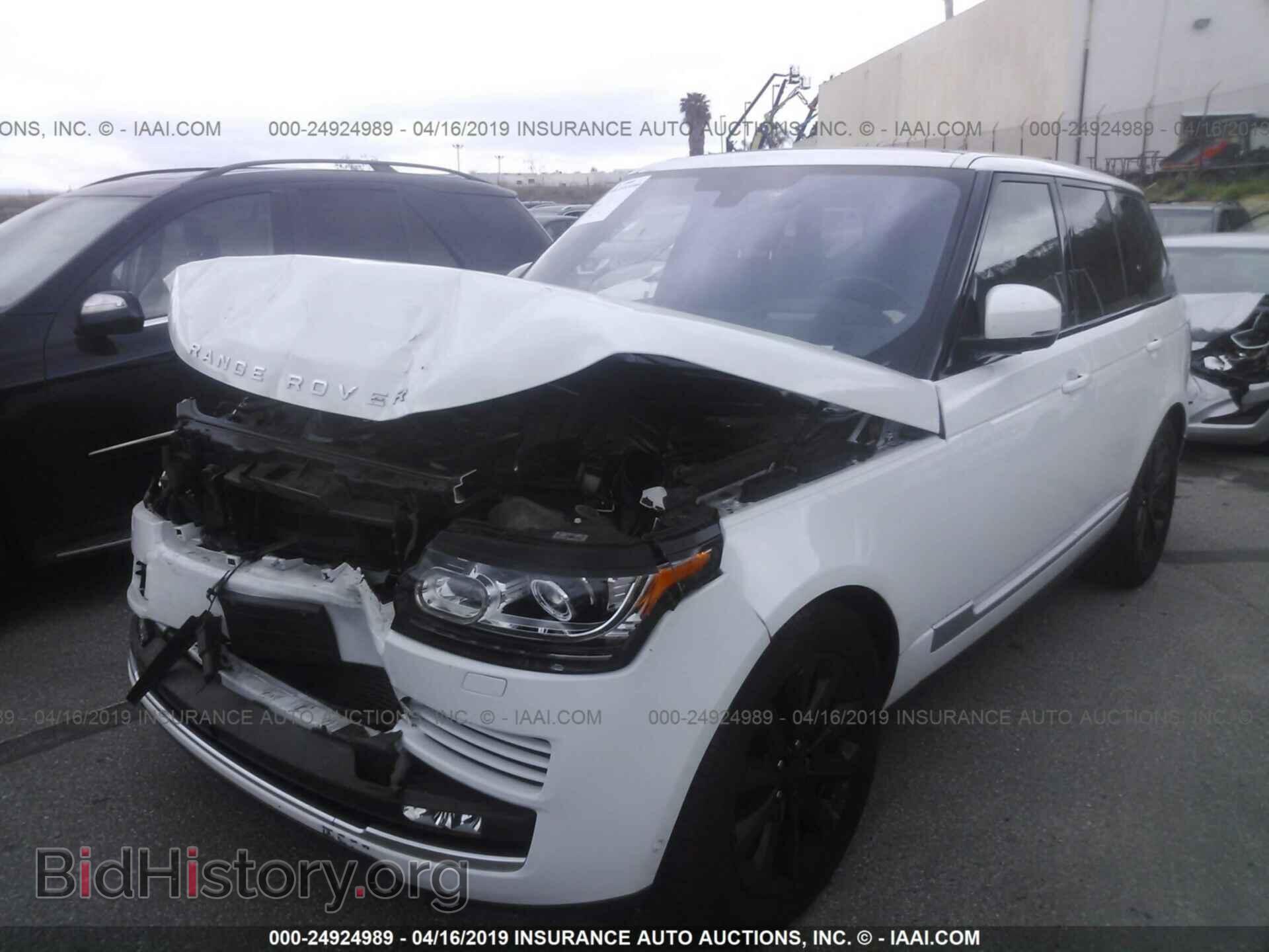2016 LAND ROVER RANGE ROVER - VIN: SALGS2PF9GA305721 - Фото 2