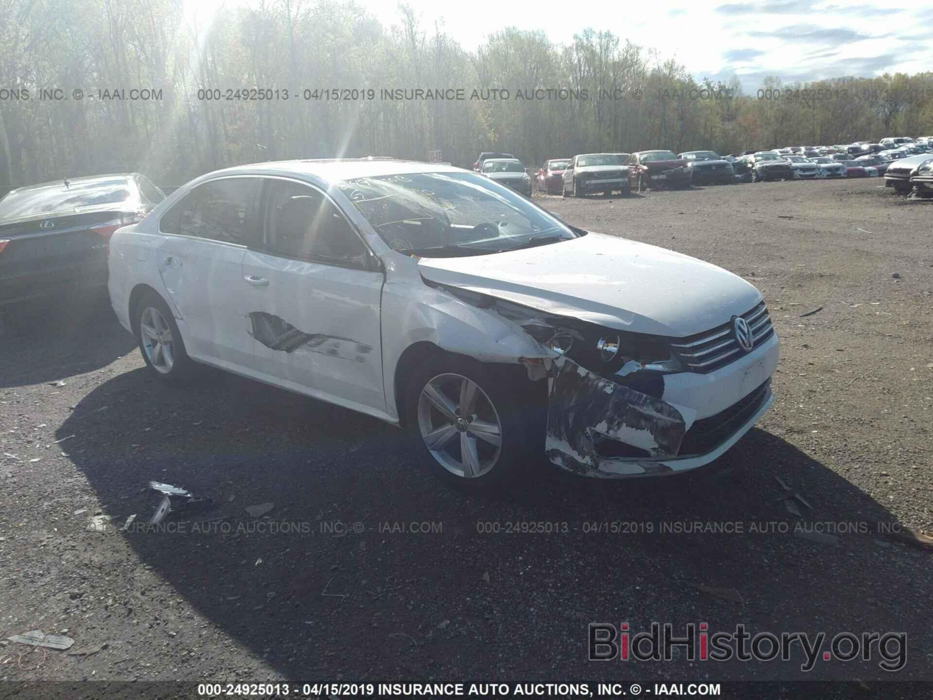 Photo 1VWBP7A38CC078757 - VOLKSWAGEN PASSAT 2012