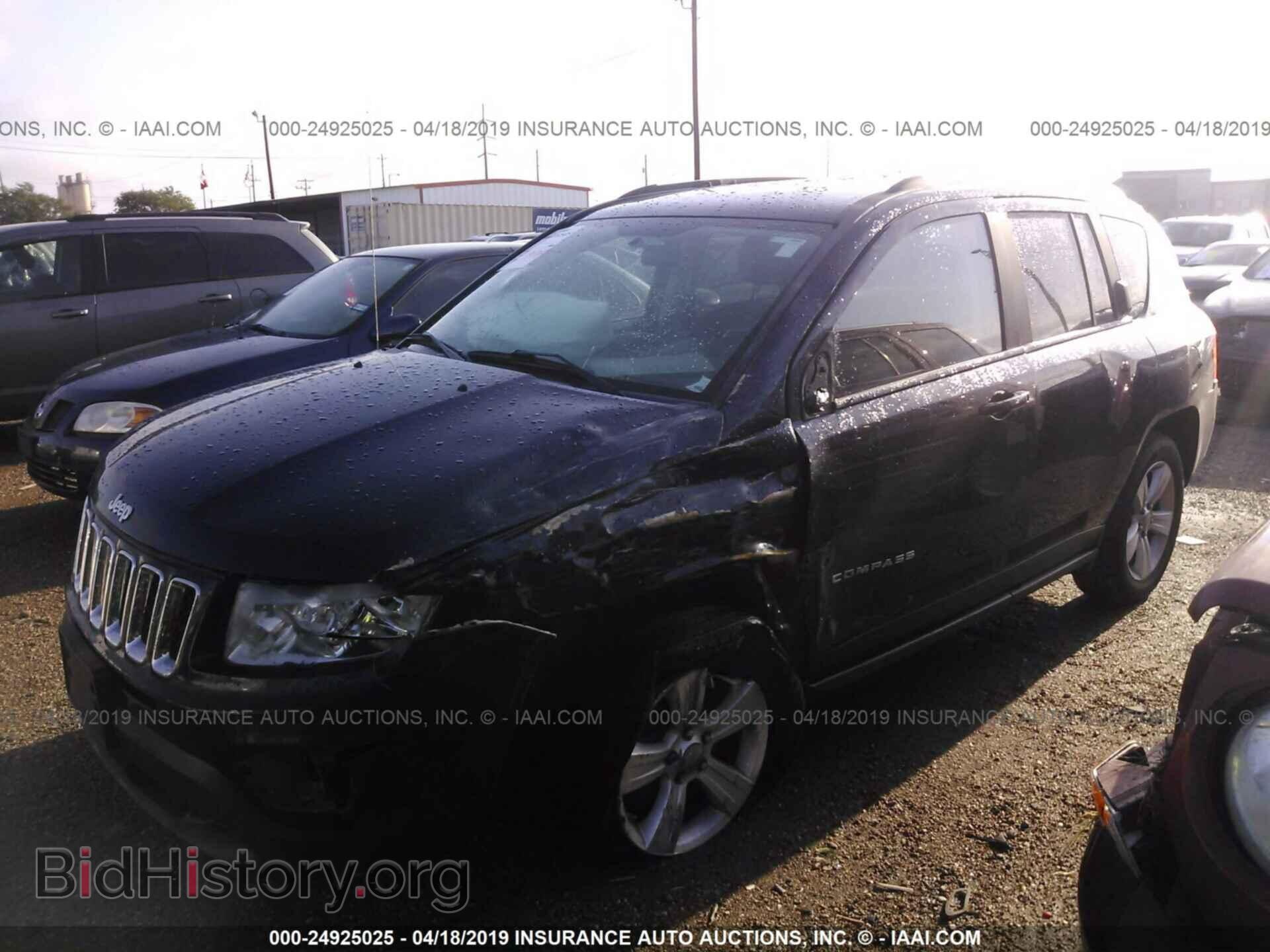 2012 JEEP COMPASS - VIN: 1C4NJCEA1CD688805 - Фото 2