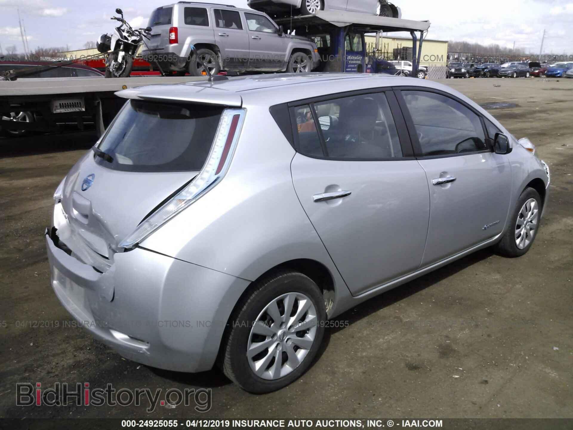 2013 NISSAN LEAF - VIN: 1N4AZ0CP1DC400632 - Фото 4