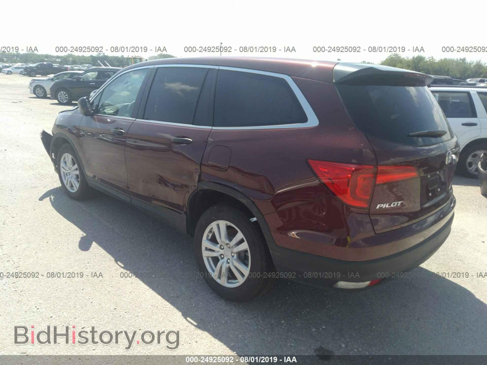 2018 HONDA PILOT - VIN: 5FNYF5H11JB032843 - Фото 3