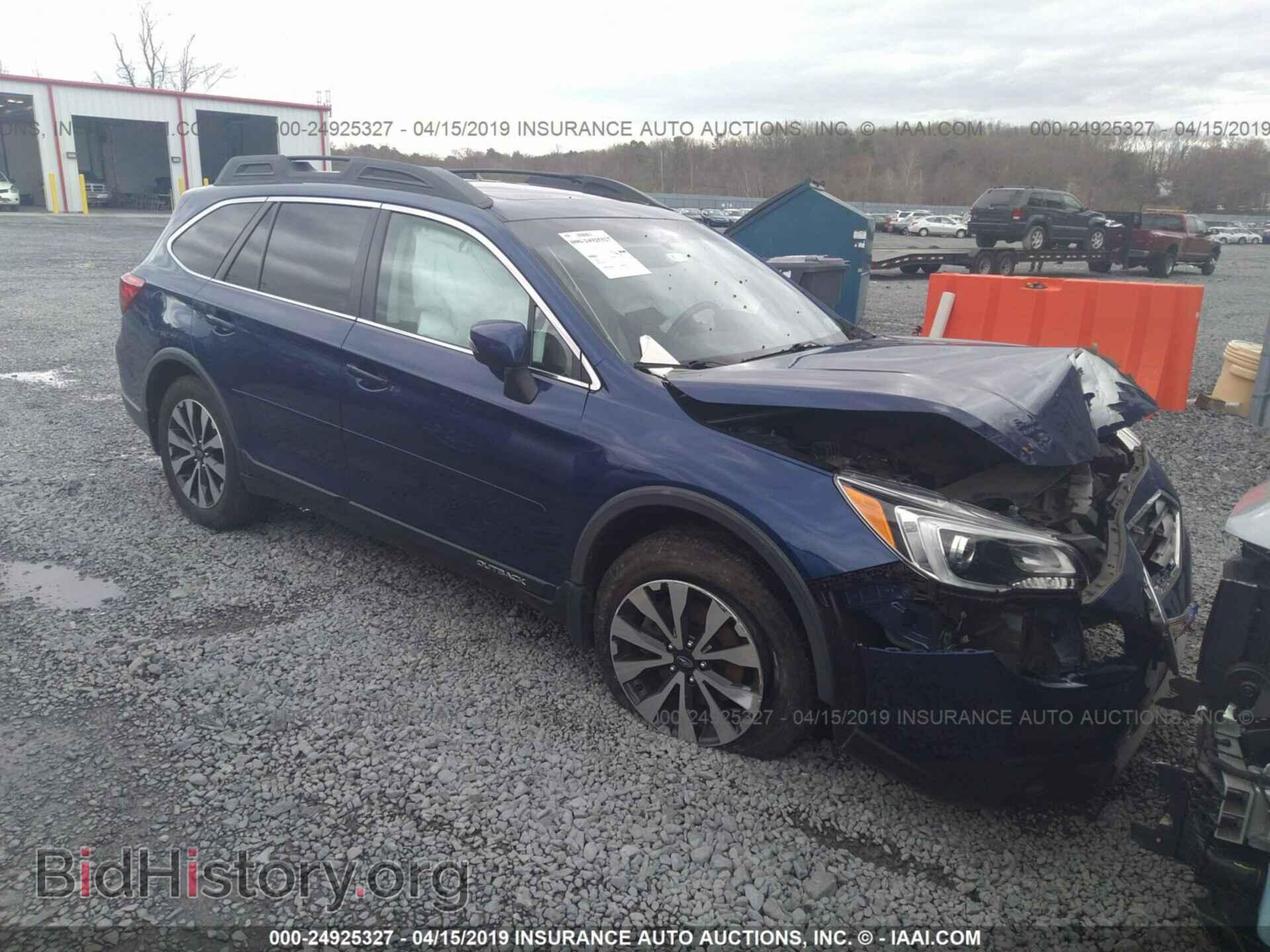 Фотография 4S4BSELCXF3326137 - SUBARU OUTBACK 2015