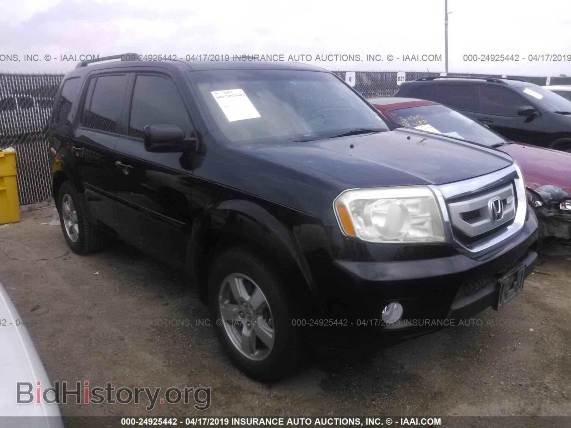 Фотография 5FNYF38459B007602 - HONDA PILOT 2009