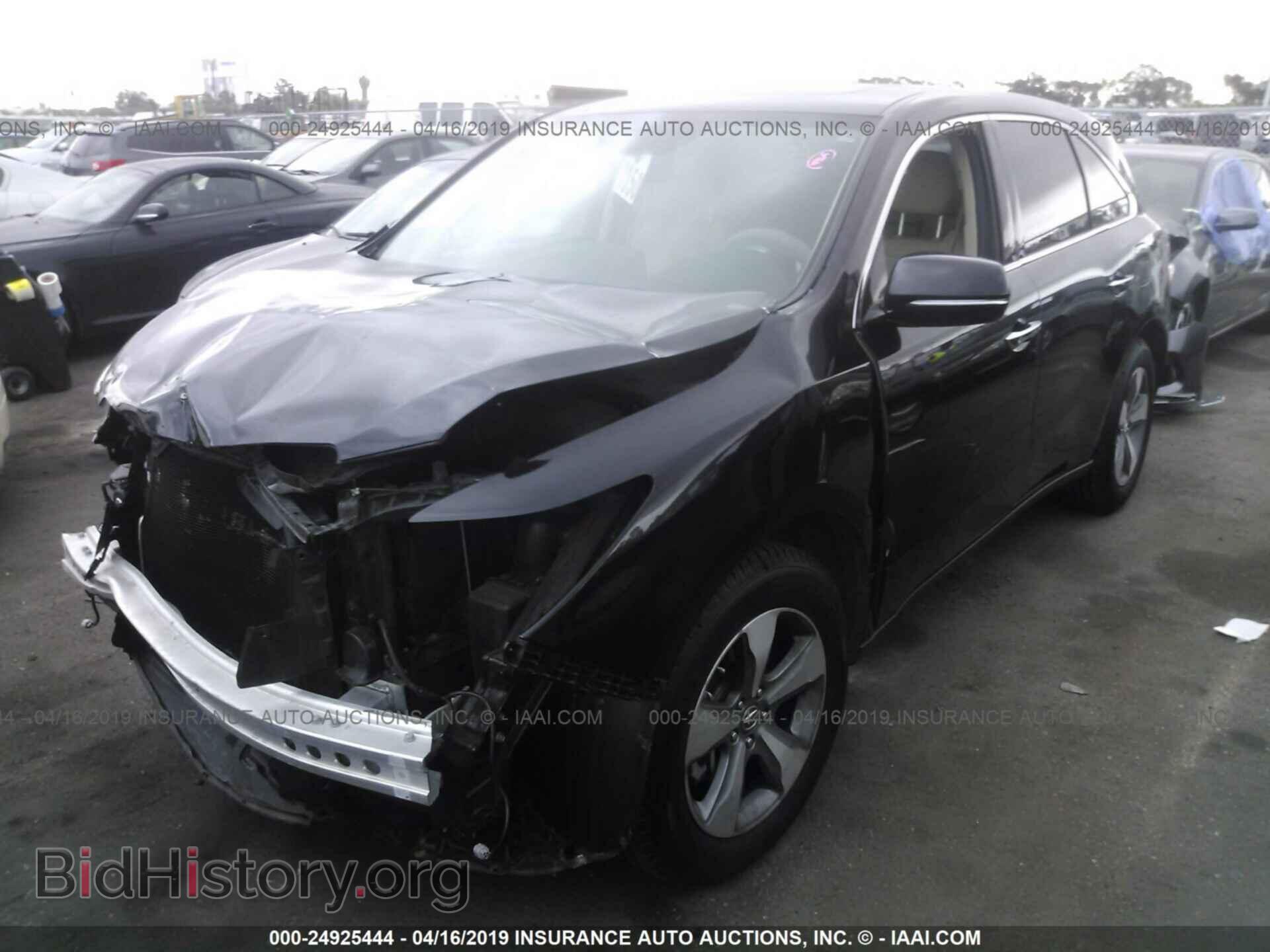 2015 ACURA MDX - VIN: 5FRYD3H22FB008897 - Photo 2