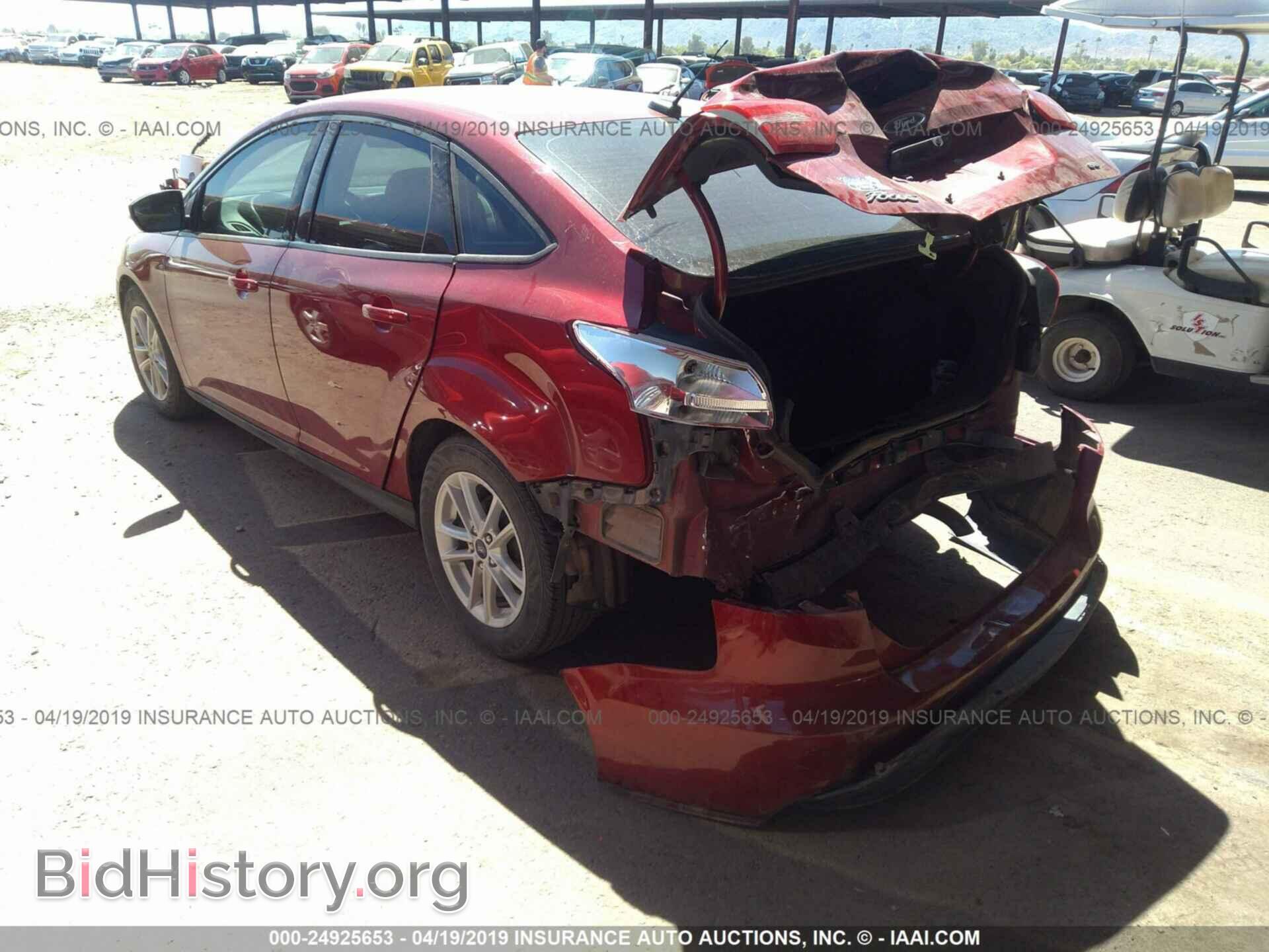2017 FORD FOCUS - VIN: 1FADP3F28HL348331 - Фото 3