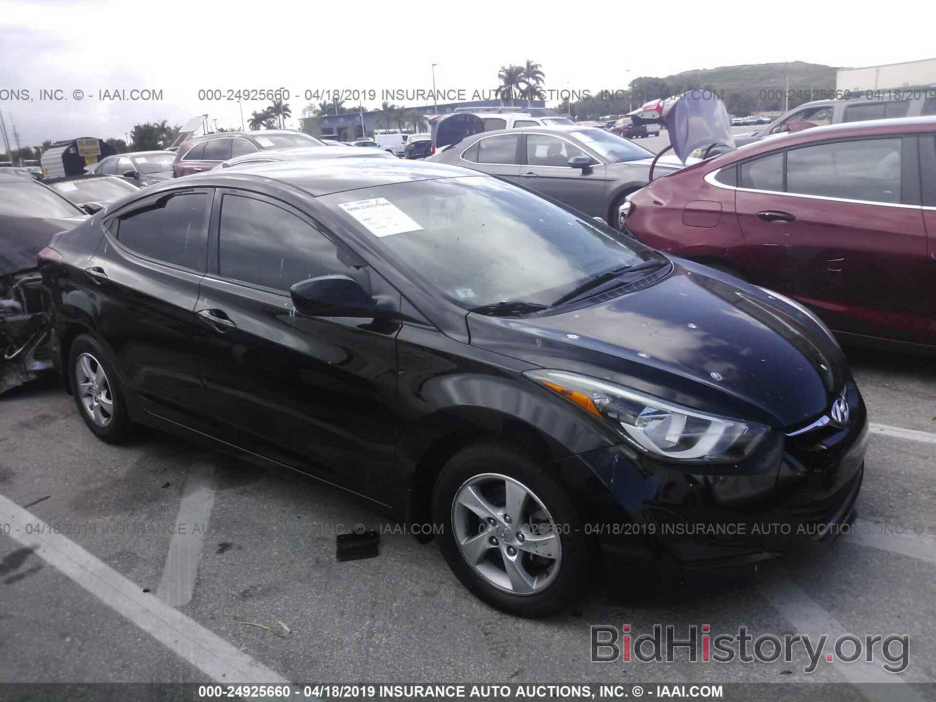 Photo 5NPDH4AE9EH538718 - HYUNDAI ELANTRA 2014