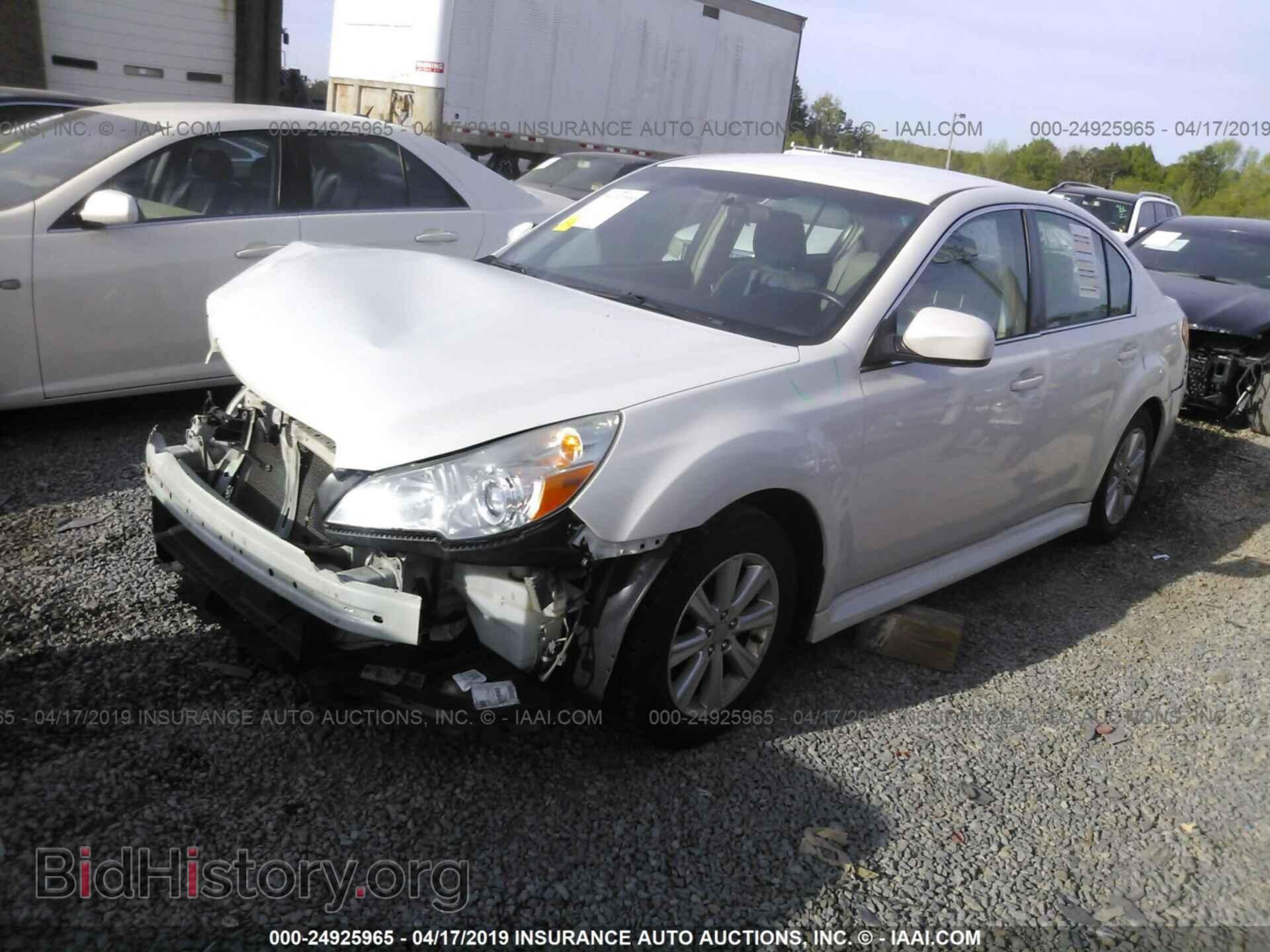 2012 SUBARU LEGACY - VIN: 4S3BMCB68C3036408 - Фото 2