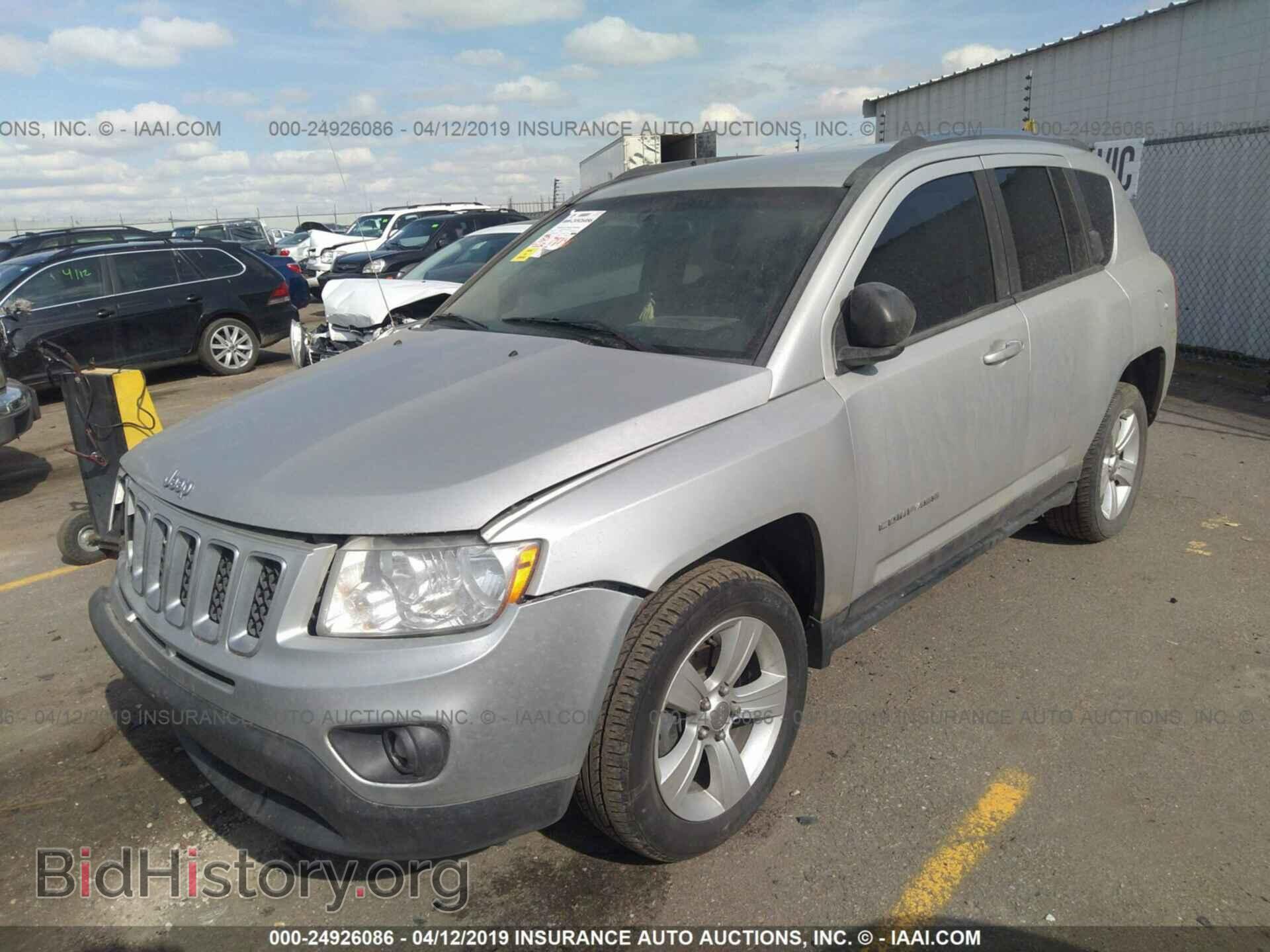 2013 JEEP COMPASS - VIN: 1C4NJDBB6DD190314 - Фото 2