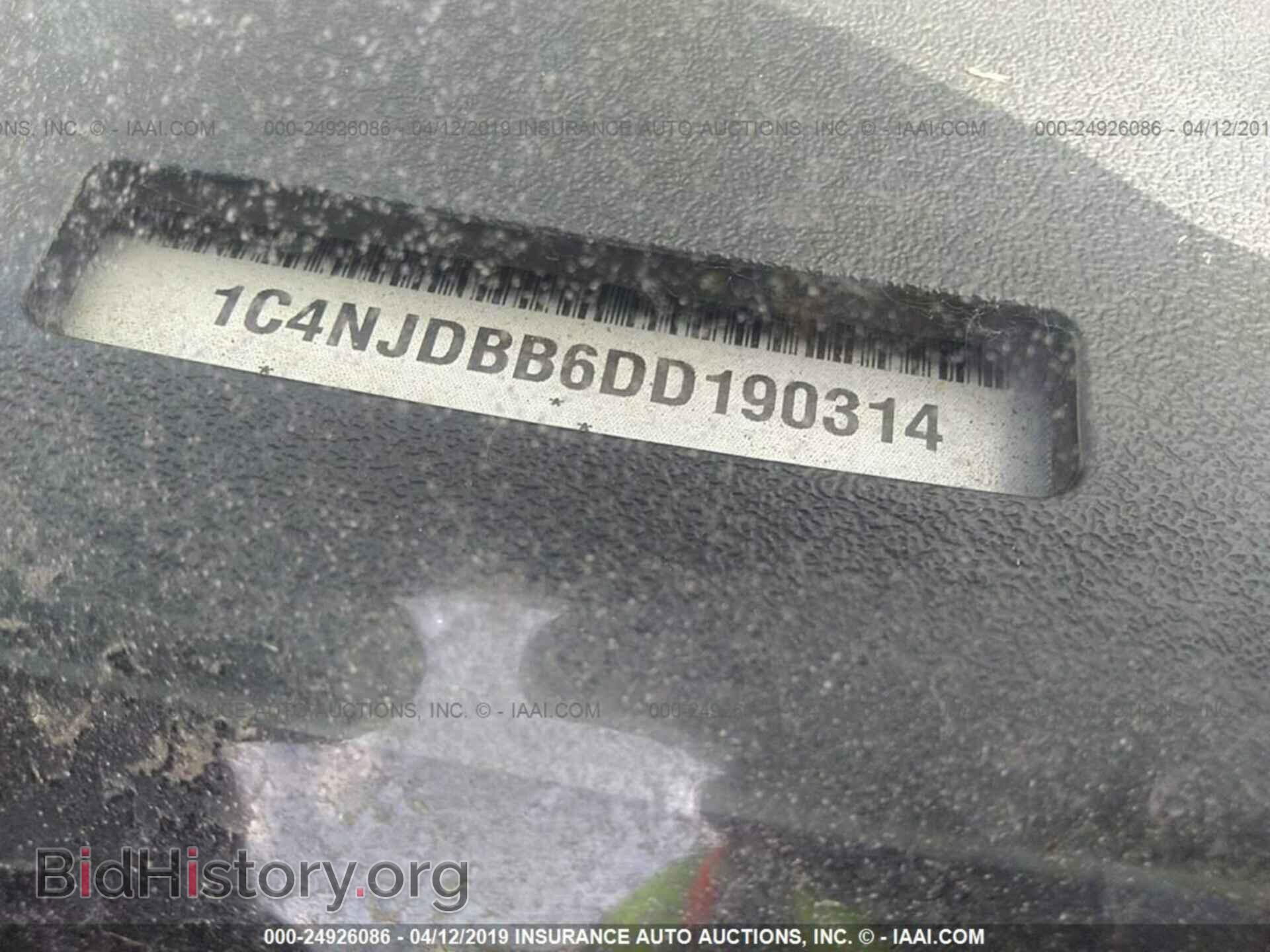 2013 JEEP COMPASS - VIN: 1C4NJDBB6DD190314 - Фото 9